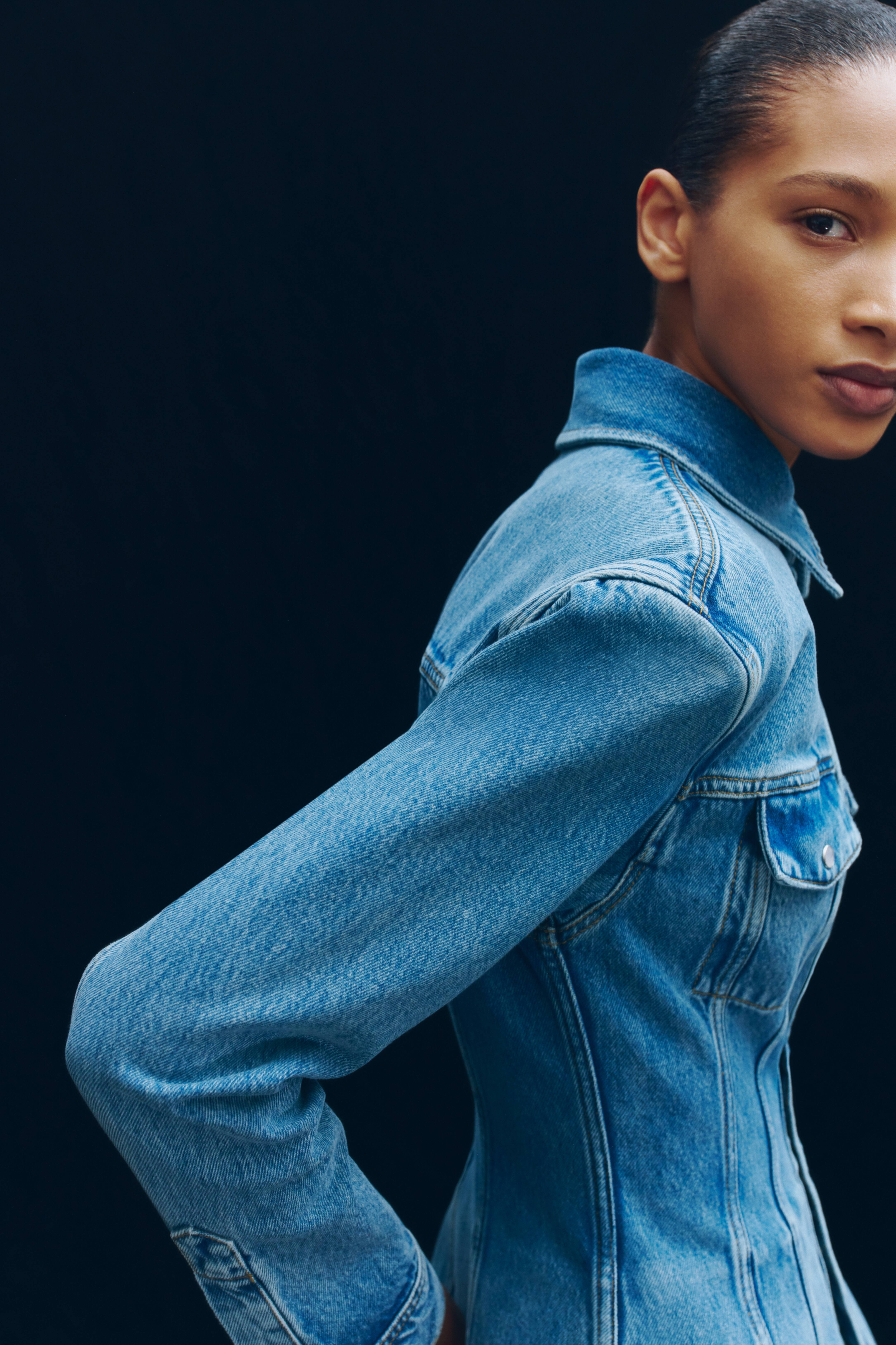 Denim Hourglass Jacket