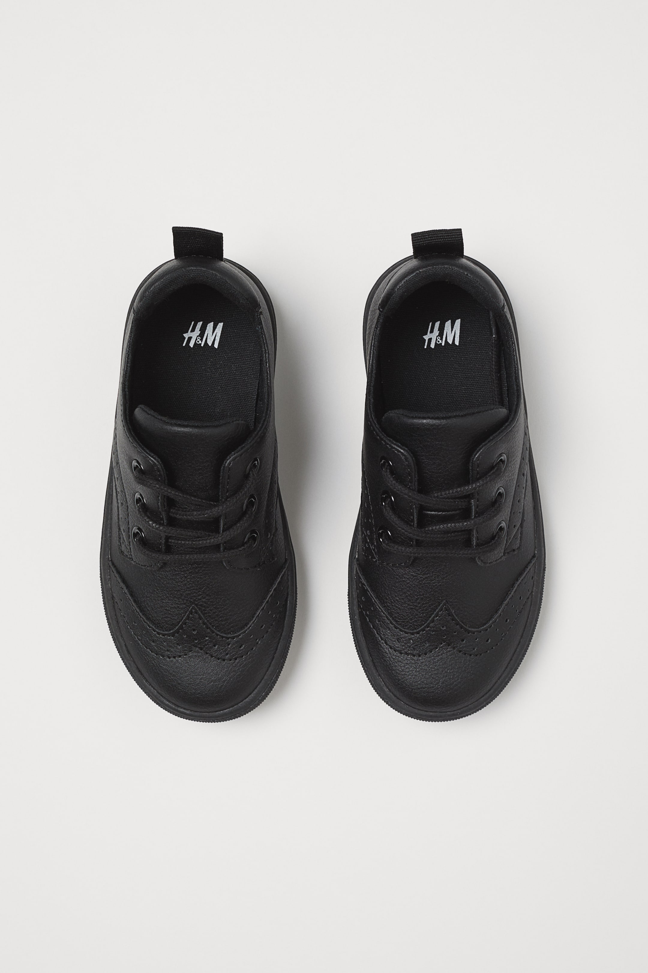 Größeres Bild ansehen: Sneaker mit Brogue-Muster - Schwarz - Kids | H&M DE 2