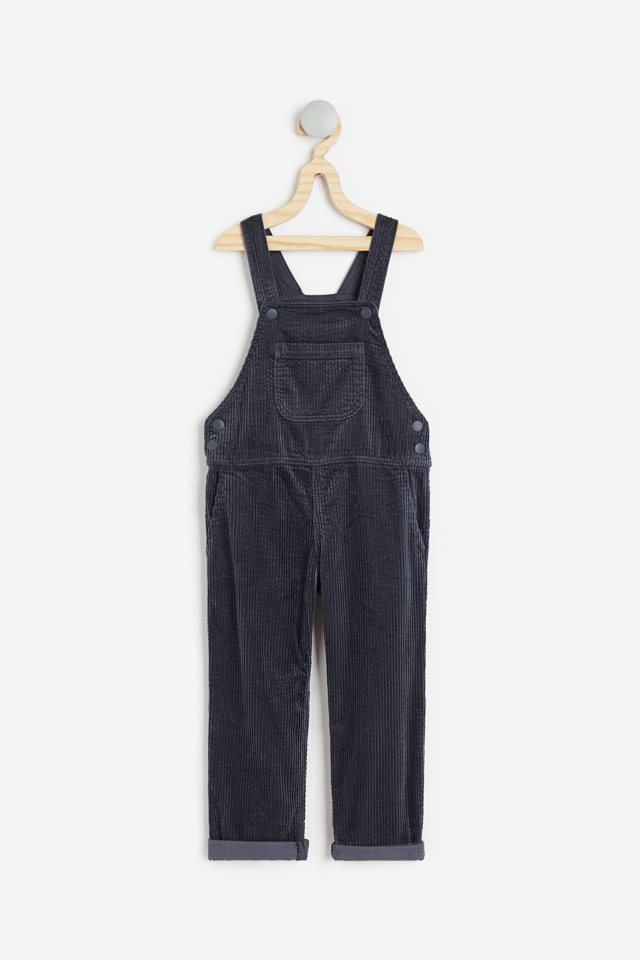 Salopette Bébé Jacadi En Velours Côtelé Bleu Clair - Taille 12 Mois, Excellent état, 100% Coton