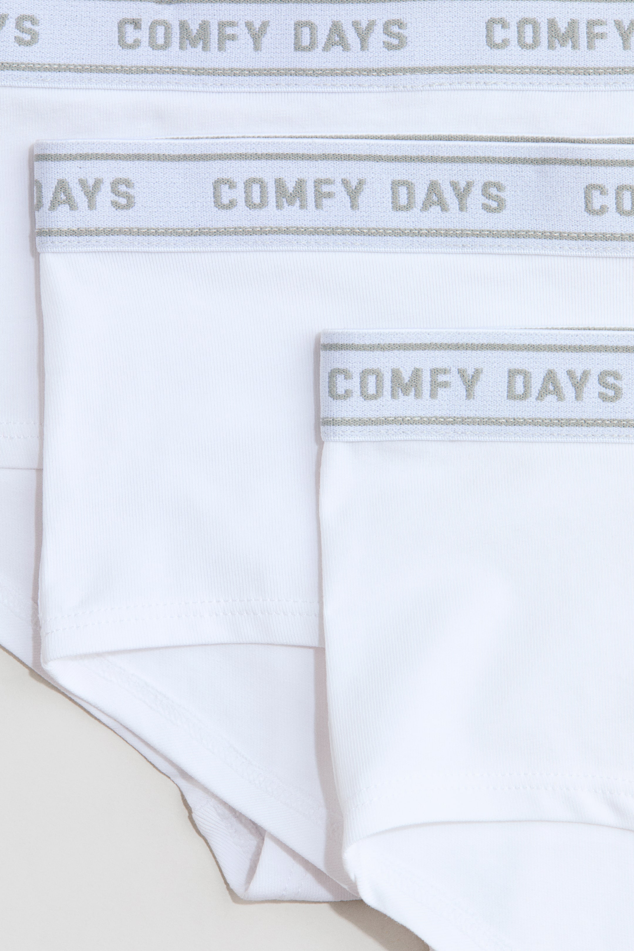 Lot de 5 culottes garçonnes en coton