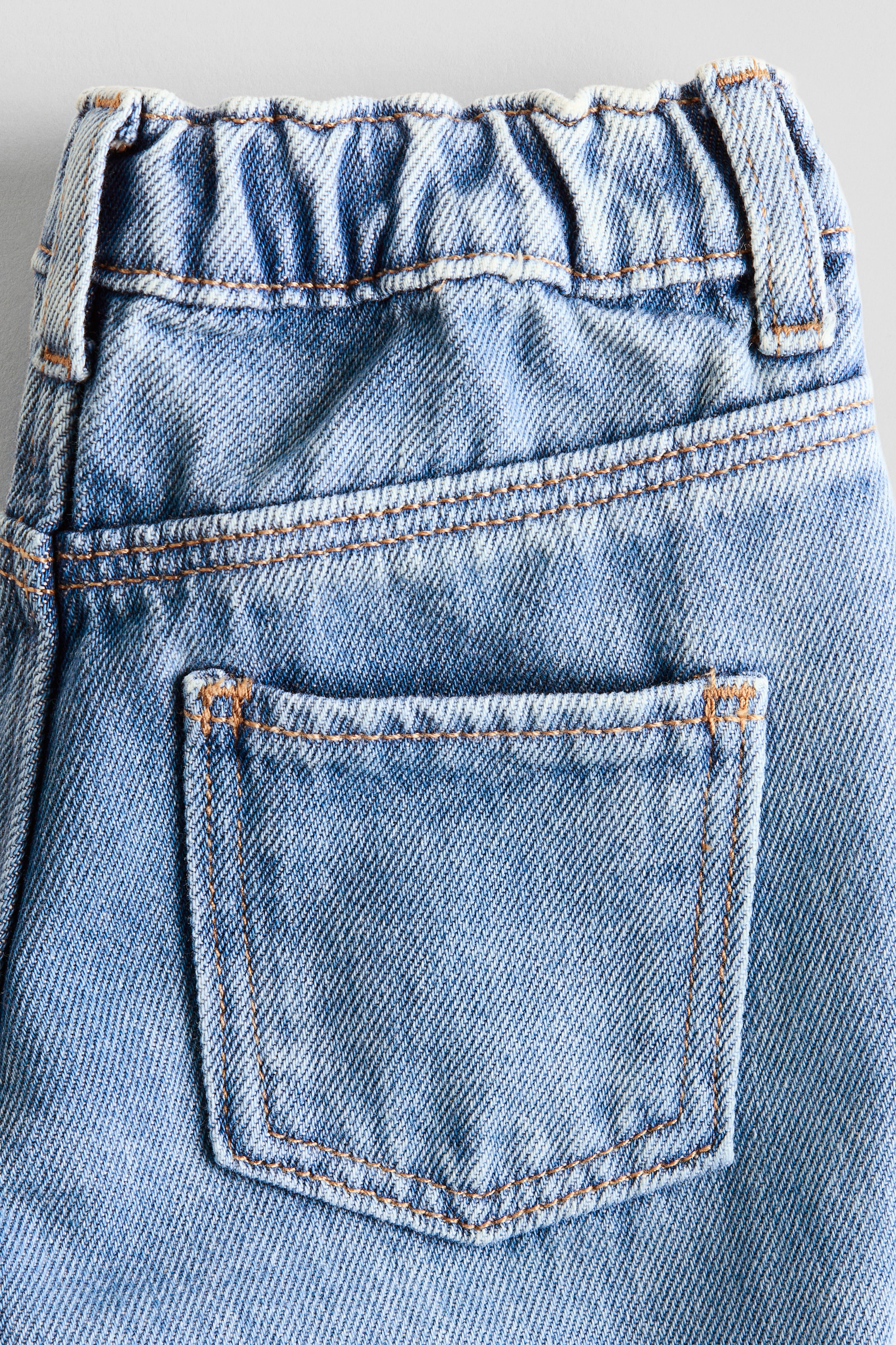 Embroidered-Detail Jeans