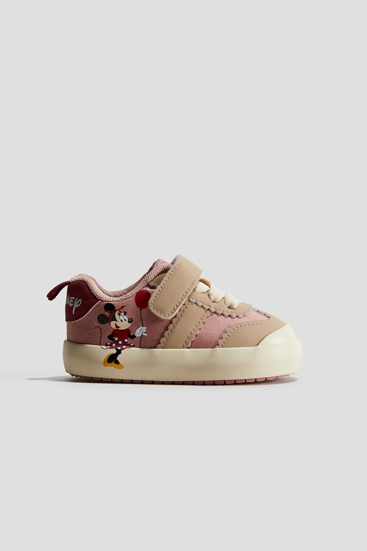Chaussons Ouverts Minnie Mouse Pour Enfants - Design Disney, Semelle Antidérapante, Confort Doux - Mixte Enfant