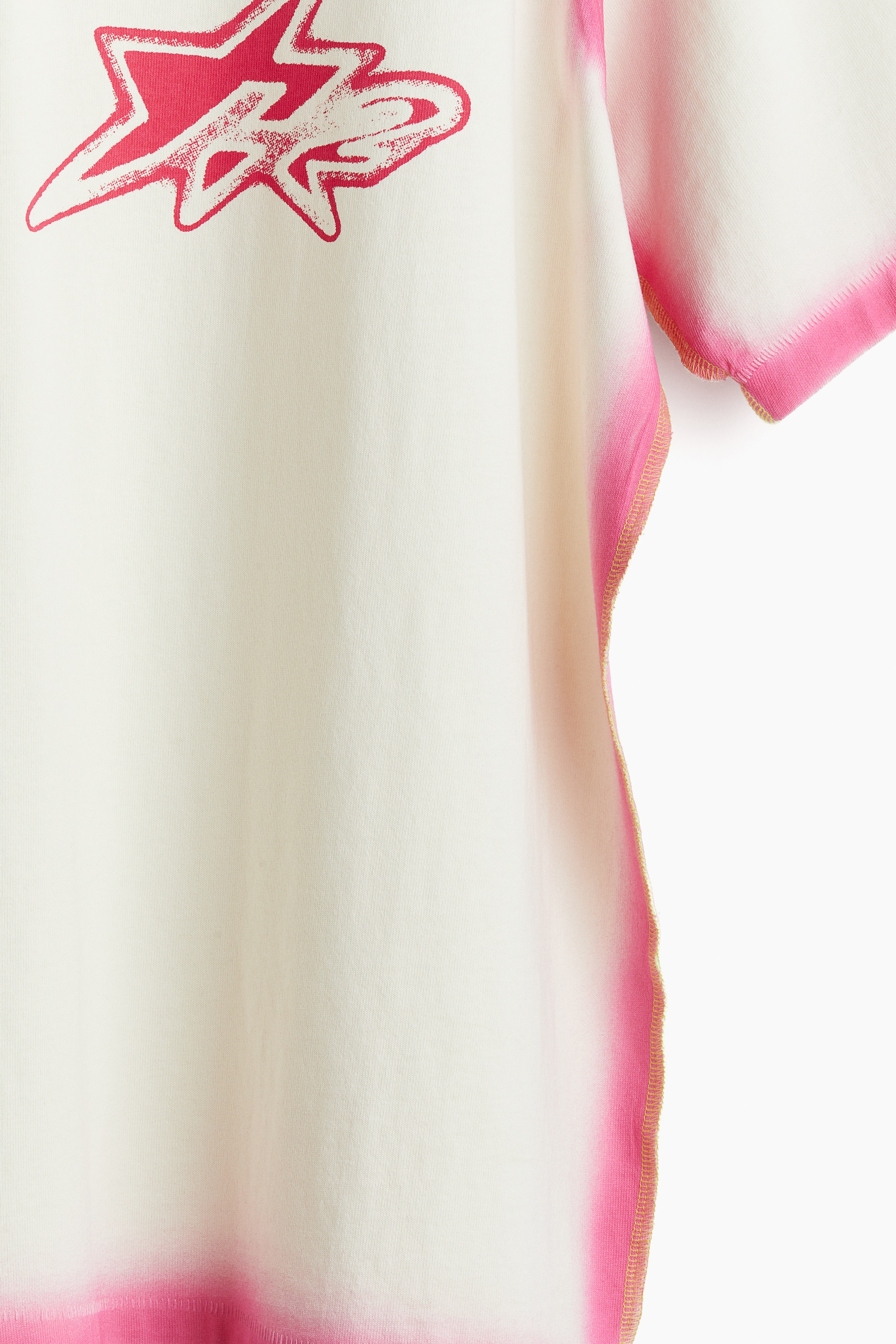 プリントTシャツ - ホワイト／ピンク - Men | H&M JP