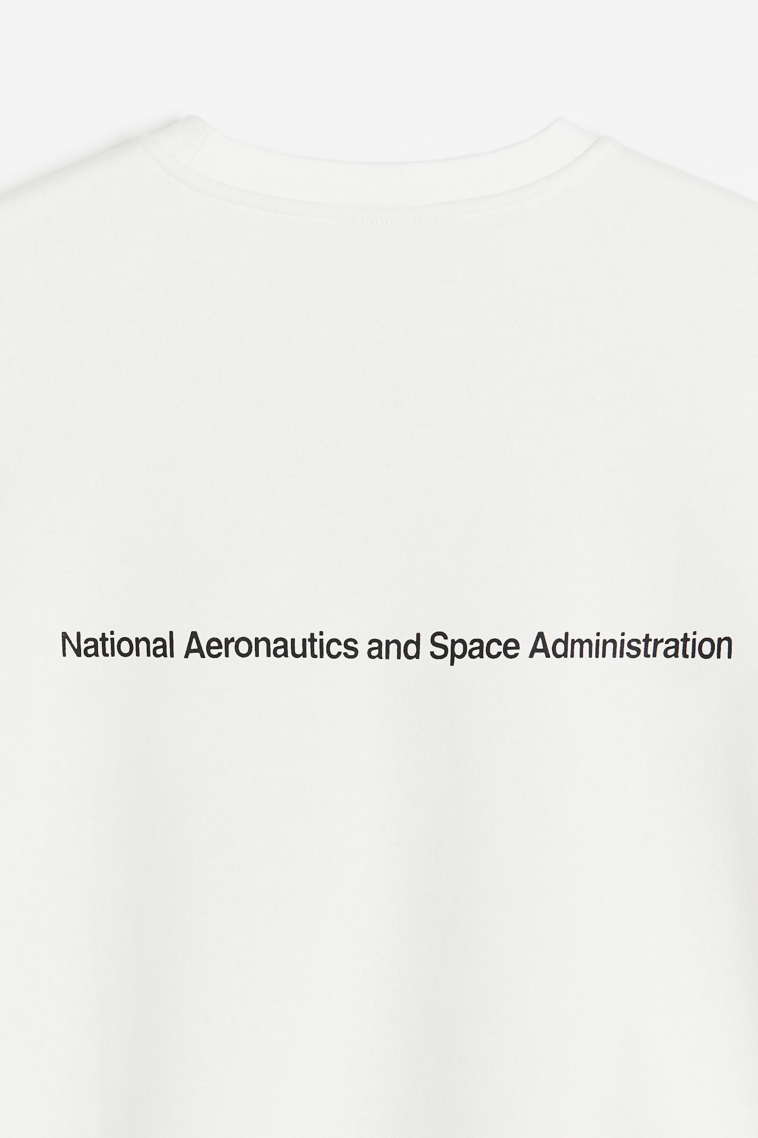 Relaxed Fit Sweater - White/NASA - 2