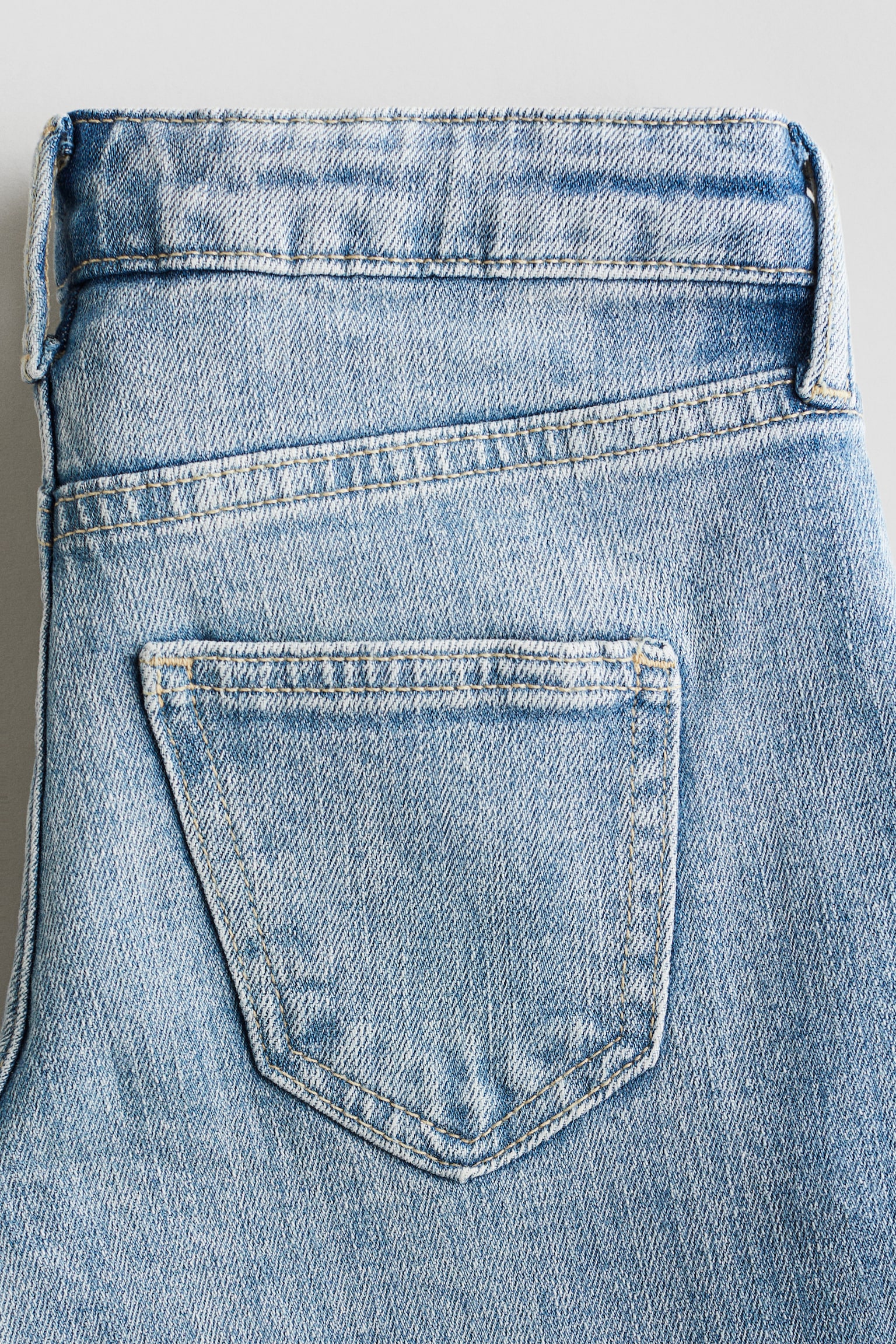 Wide Leg Low Jeans - Light denim blue/Denim grey/Light grey - 2