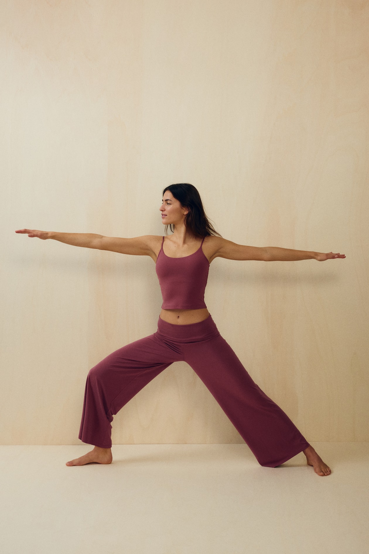 Foldover-Waist Sports Pants - image 2