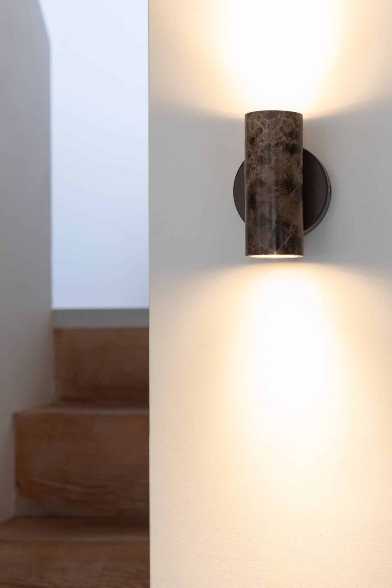 Tivoli Wandlamp - Bruin/Zand/Wit