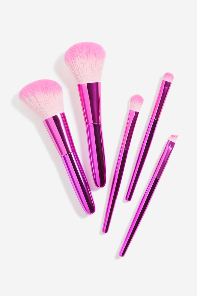Make-up brushes - Hot pink/Light pink/Pink - 2
