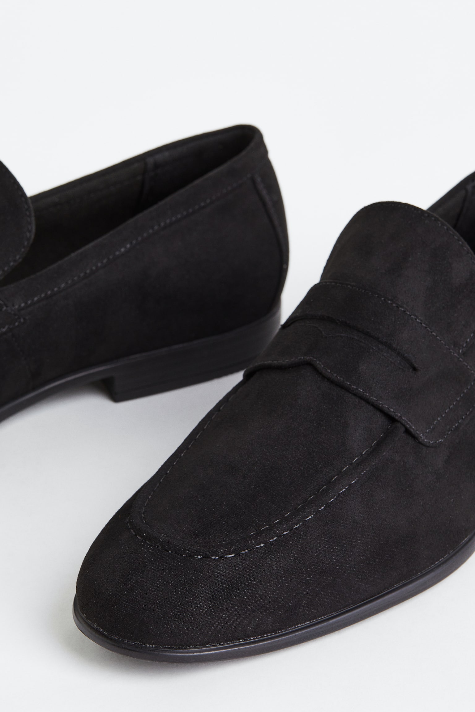 Loafers - Black/Dark beige - 3