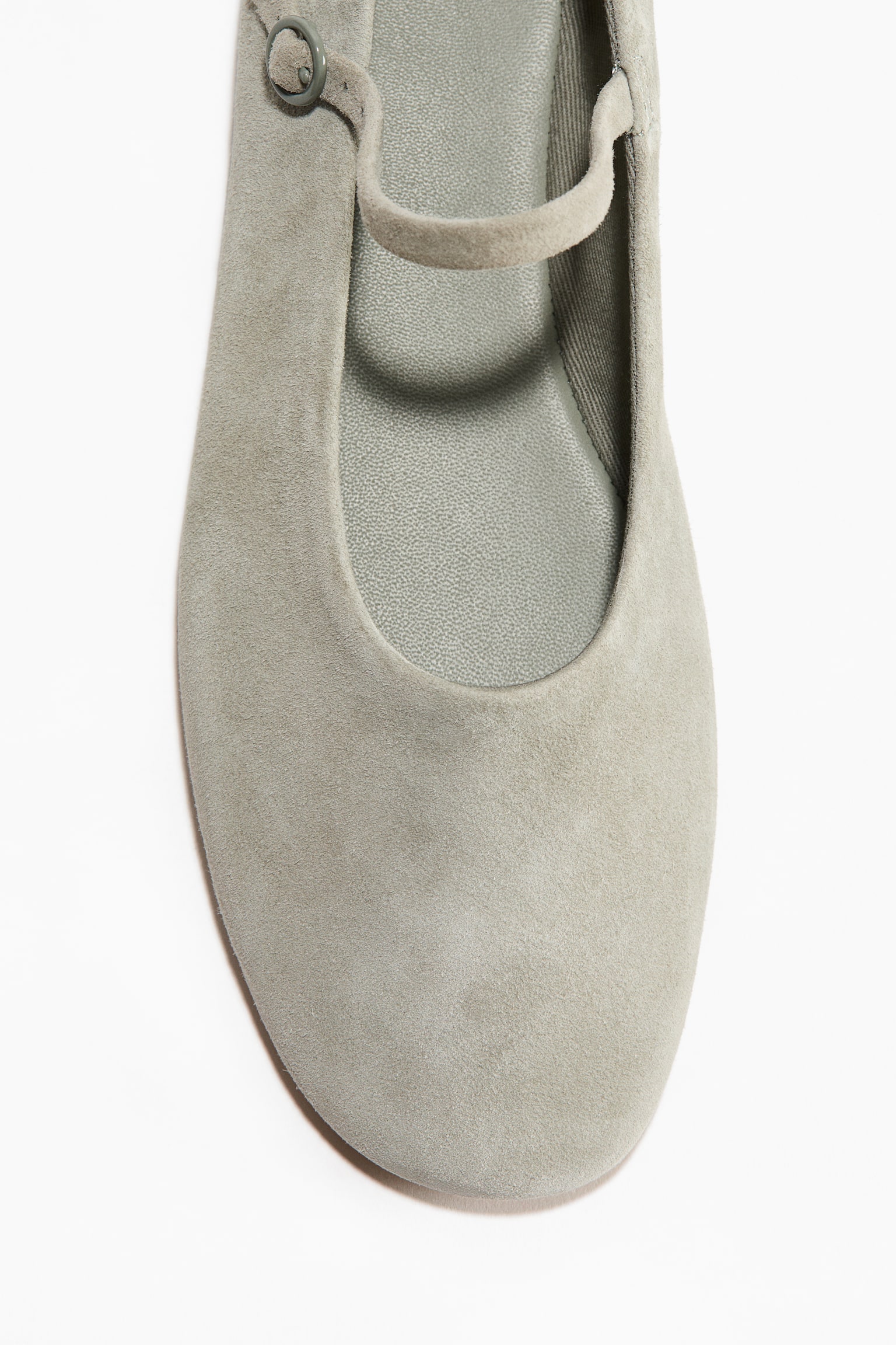Suede Mary Jane ballet flats - 3