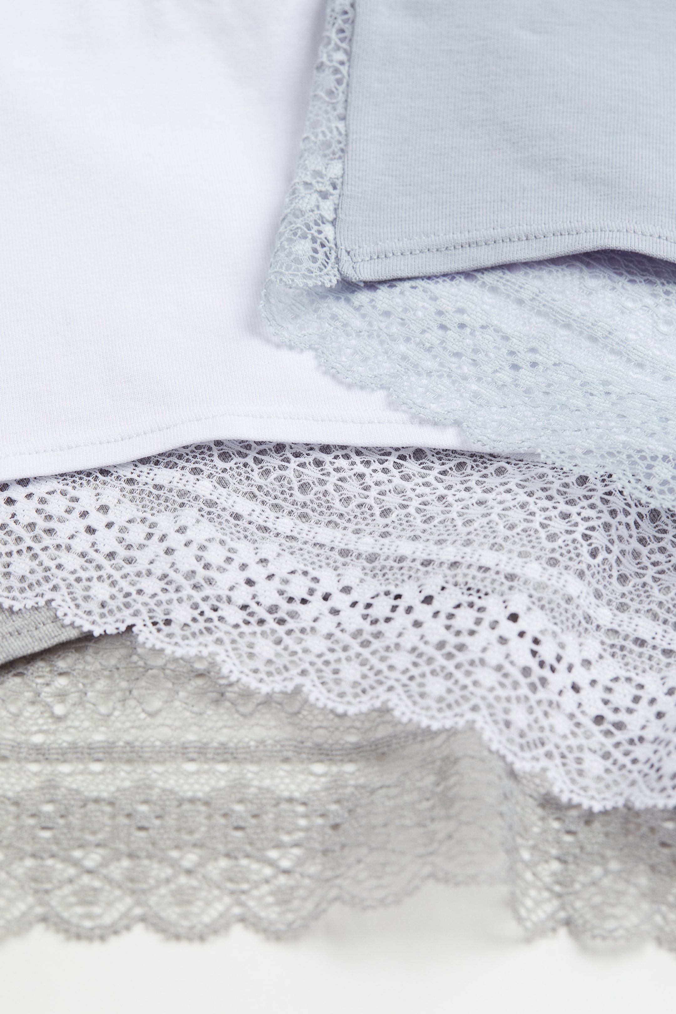 Größeres Bild ansehen: 3er-Pack Hipster - Hellblau/Graumeliert - Ladies | H&M DE 2