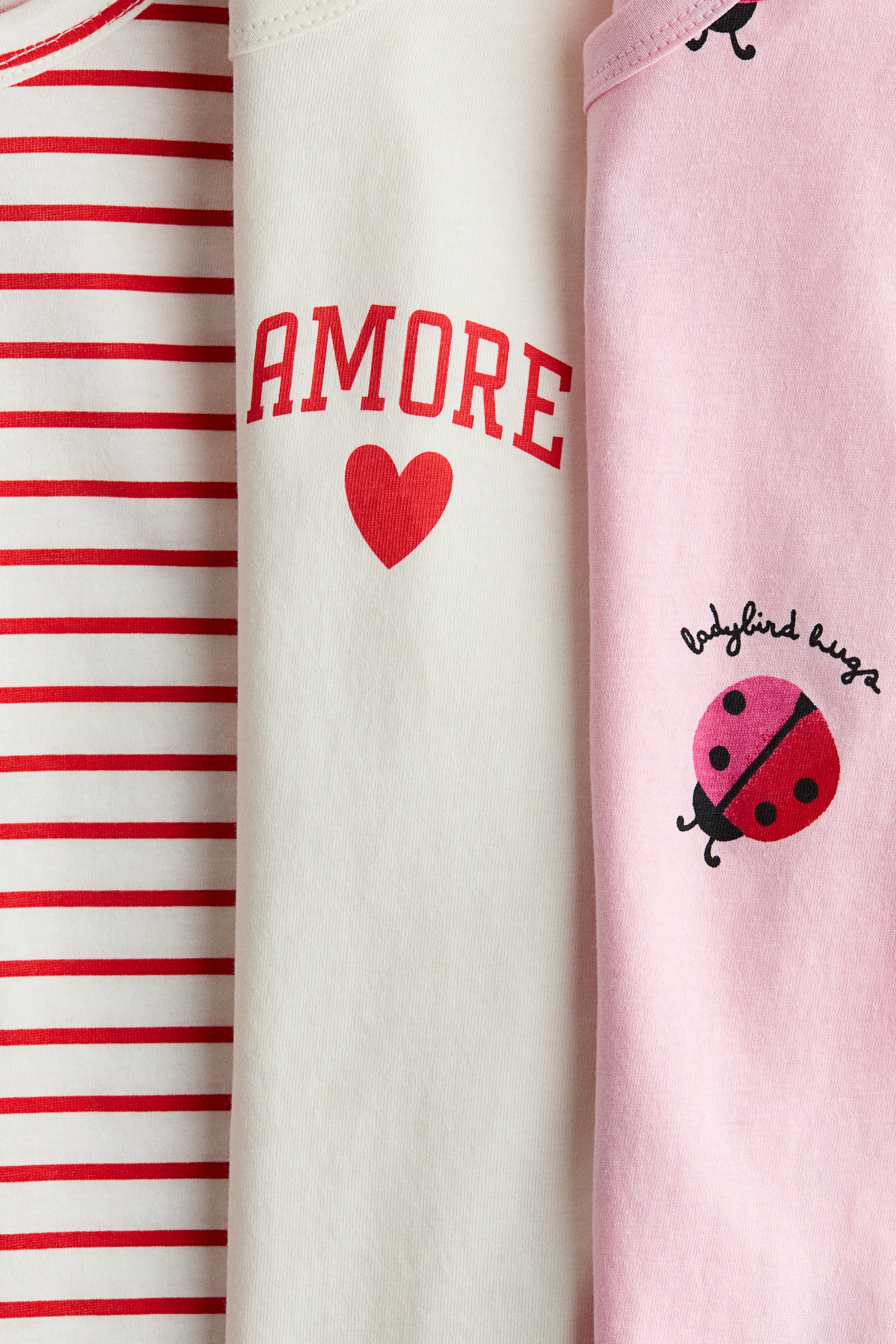 3-Pack Printed T-Shirts