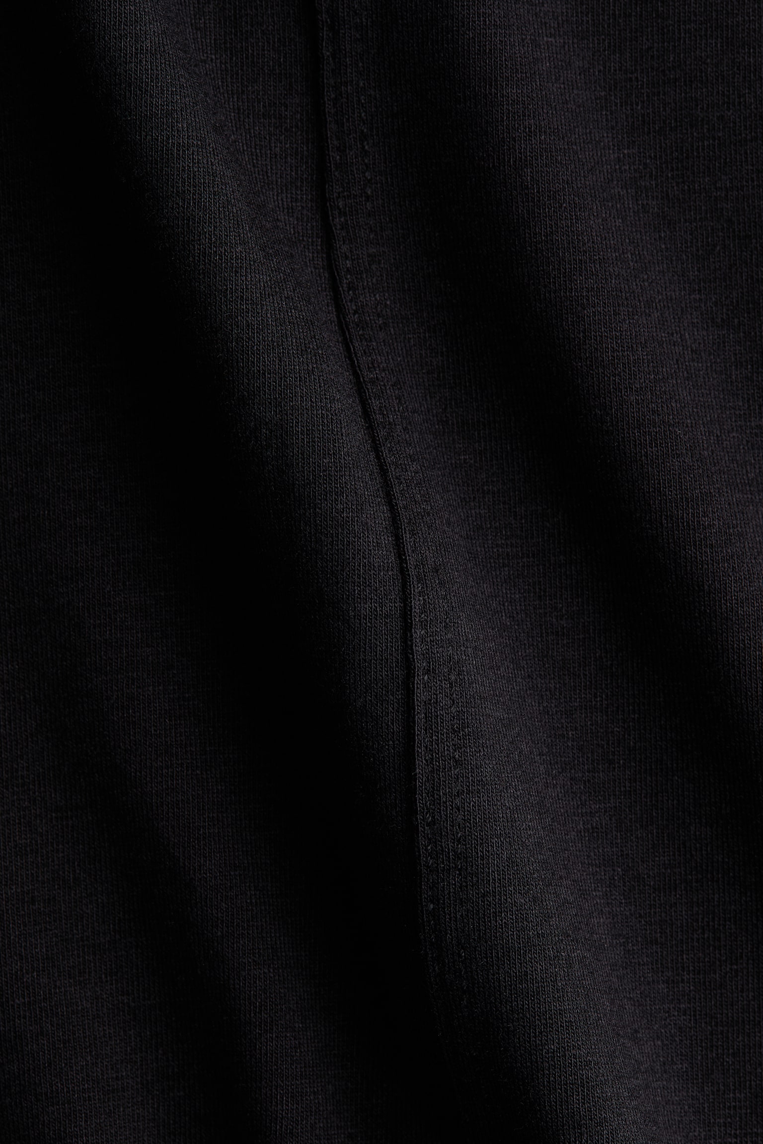 Long-sleeved jersey top - Black/White/Dark purple - 3