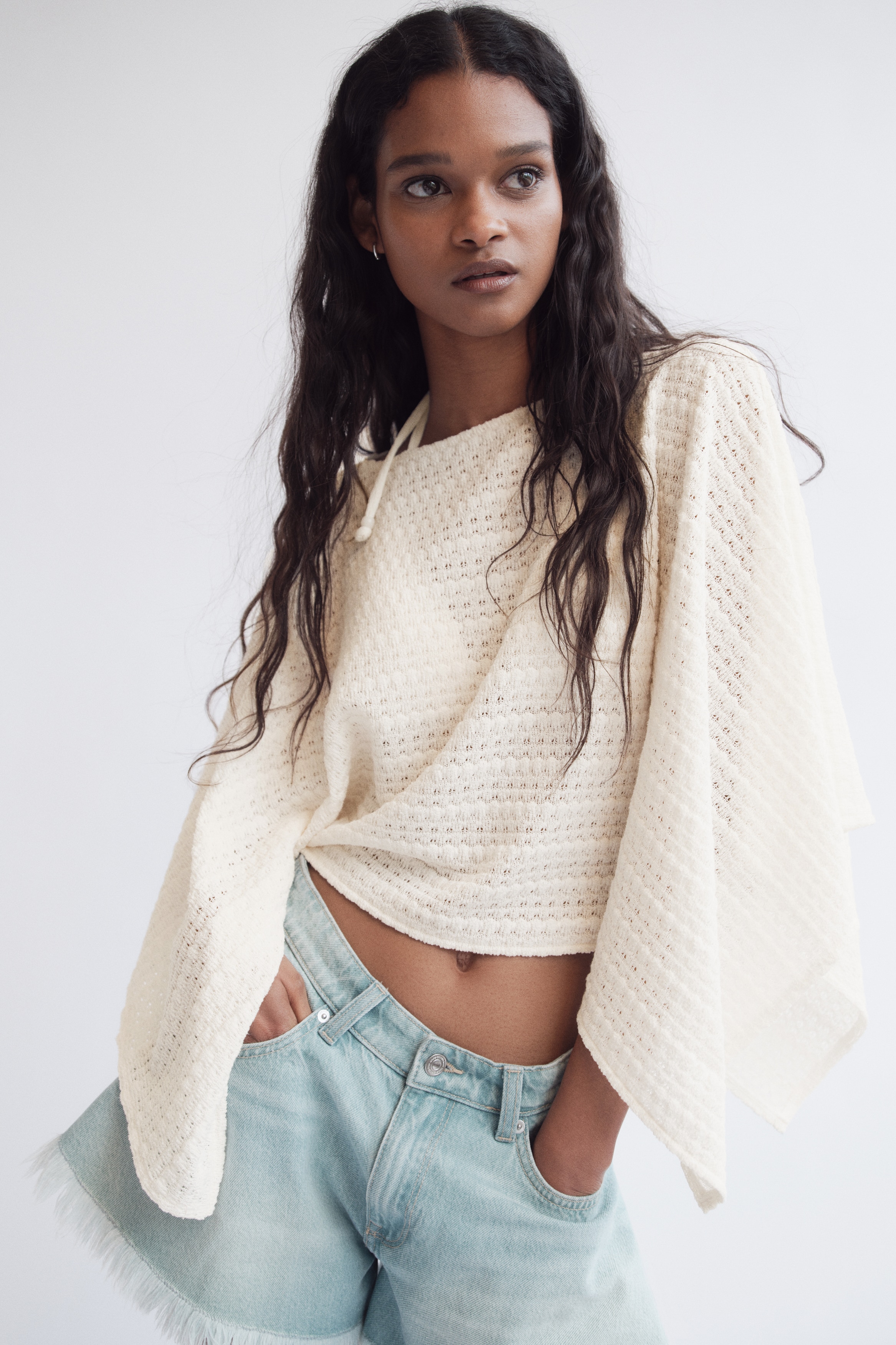 Textured-Knit Cape Top from H&M - $22.99