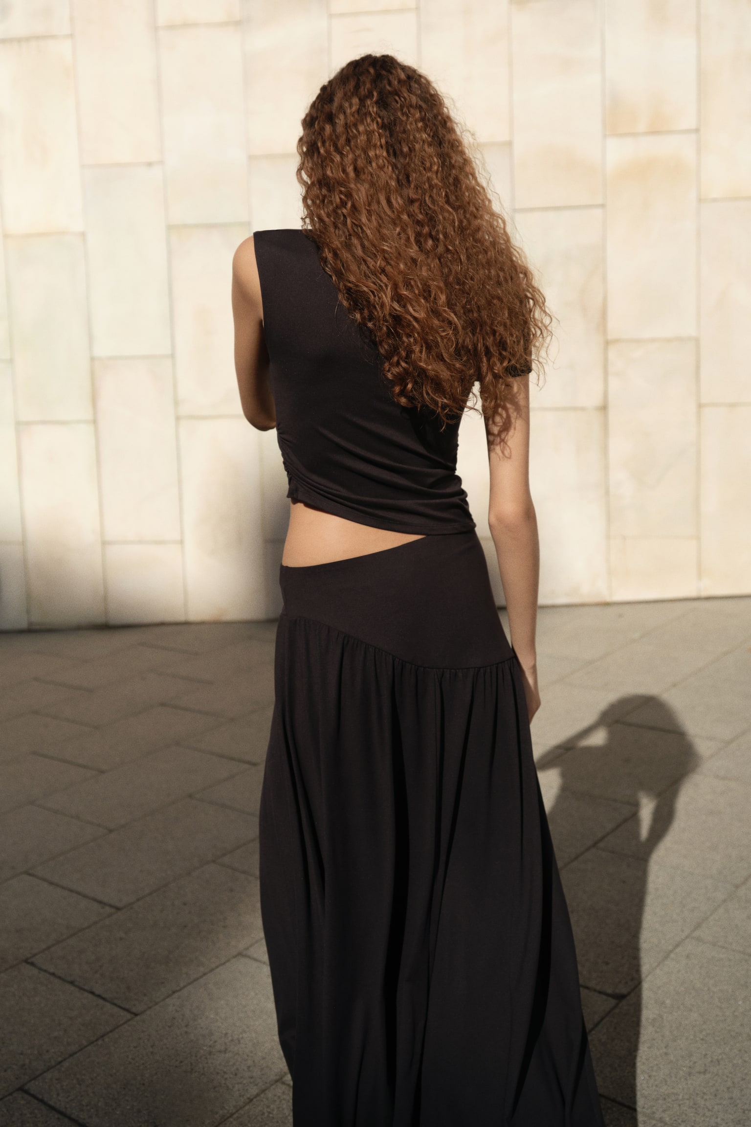 Shirt im Lagenlook - Schwarz/Dunkelgrau - 4