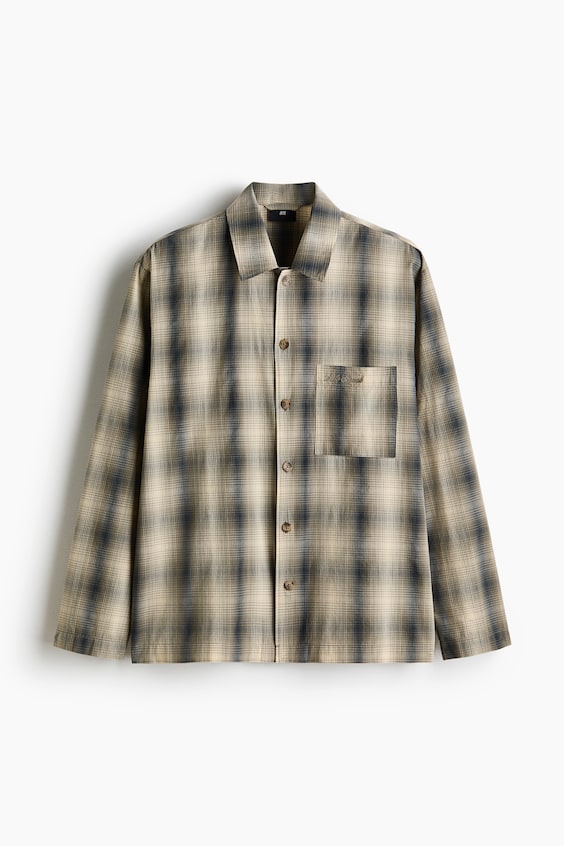 Пижама Poplin для мужчин — H&M