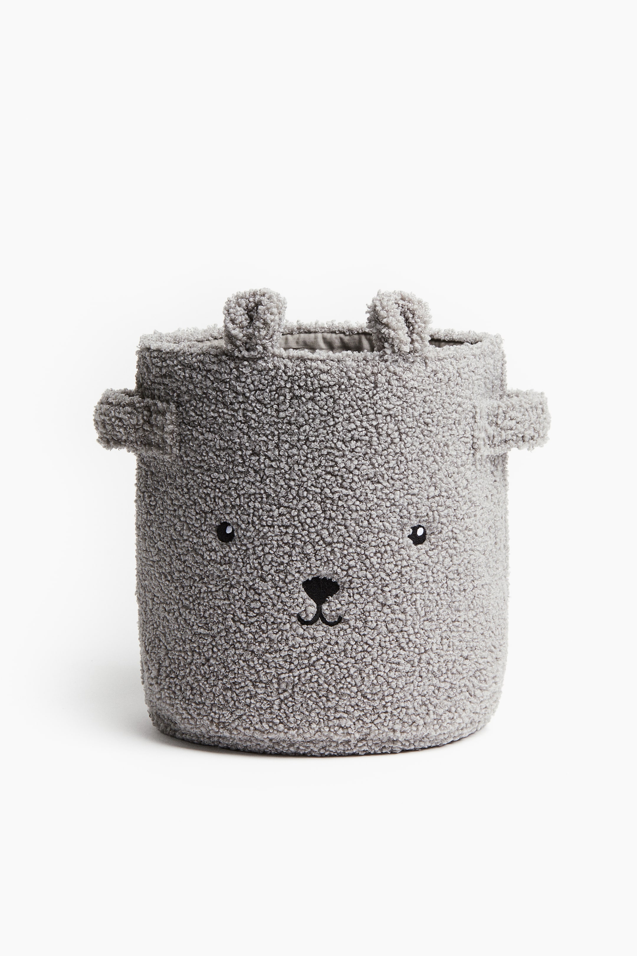 Small Teddy Fleece Storage Basket