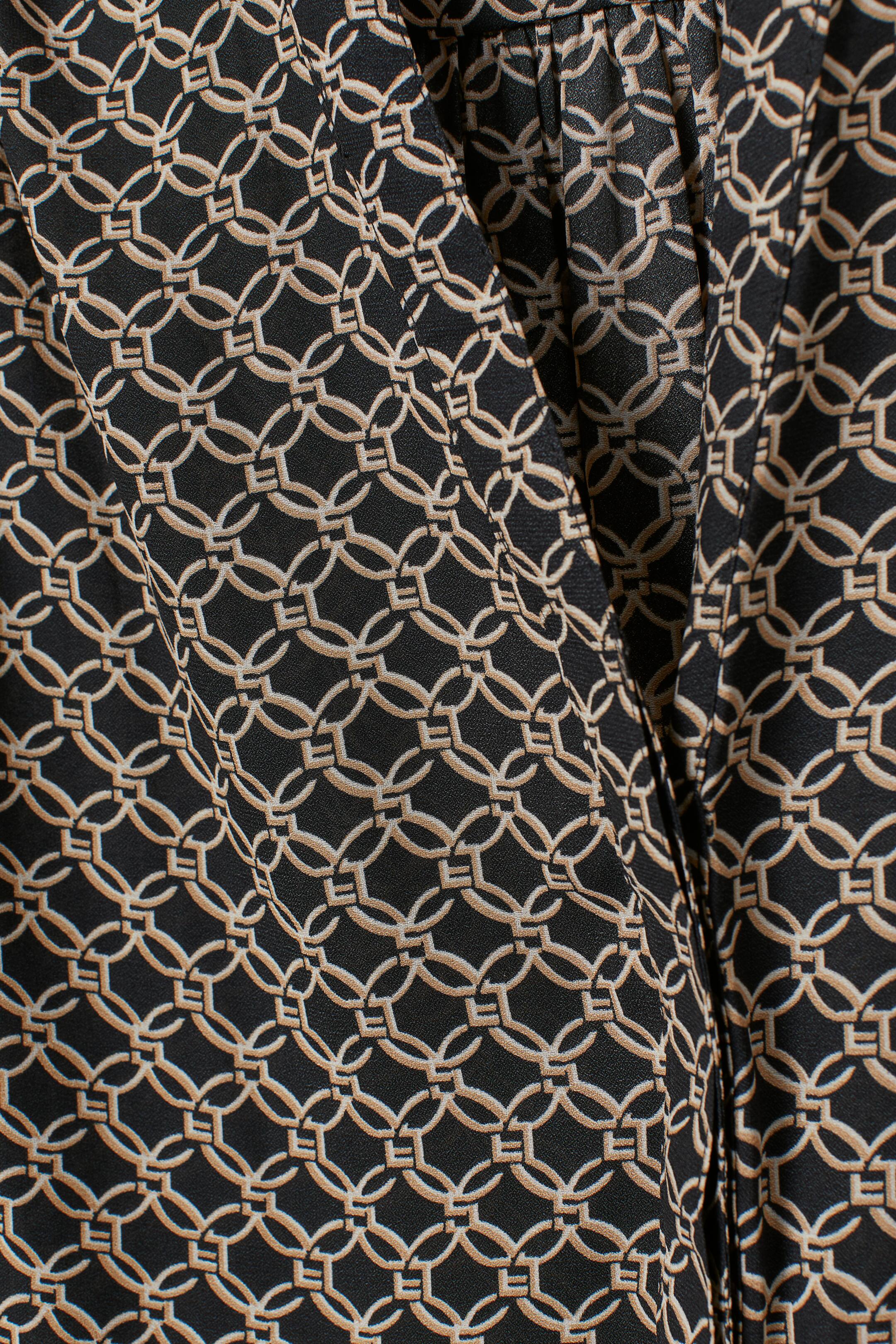 View larger image: V-neck blouse - Black/Patterned - Ladies | H&M 2