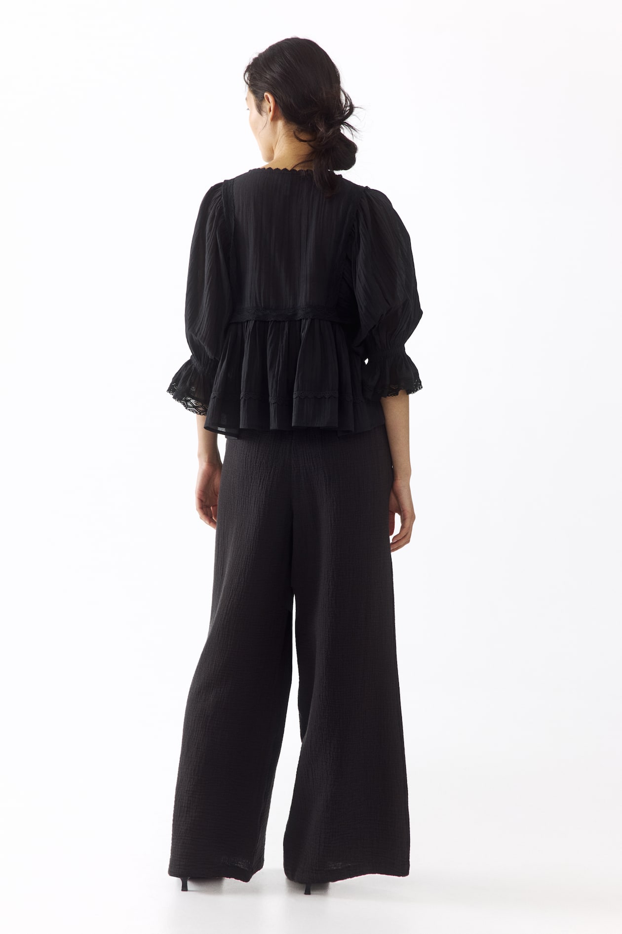 Straight-Leg Muslin Pants - image 5