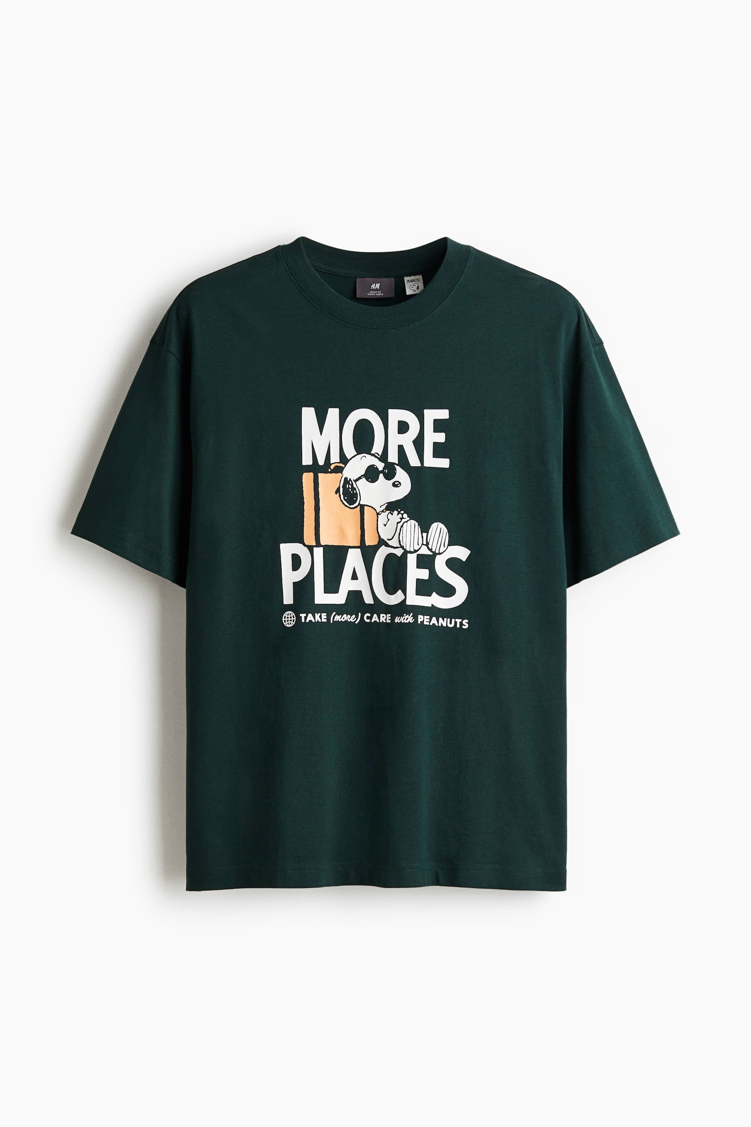 Áo thun Loose Fit - Màu xanh lá đậm/Snoopy/Màu trắng/Reservoir Dogs/Màu trắng/Oasis/Màu trắng/NASCAR/Màu trắng/Snoopy/Màu trắng/Claude Monet/Màu đen/Pink Floyd/Màu trắng/Pulp Fiction/Màu đen/Oasis/Màu trắng/Keith Haring - 1