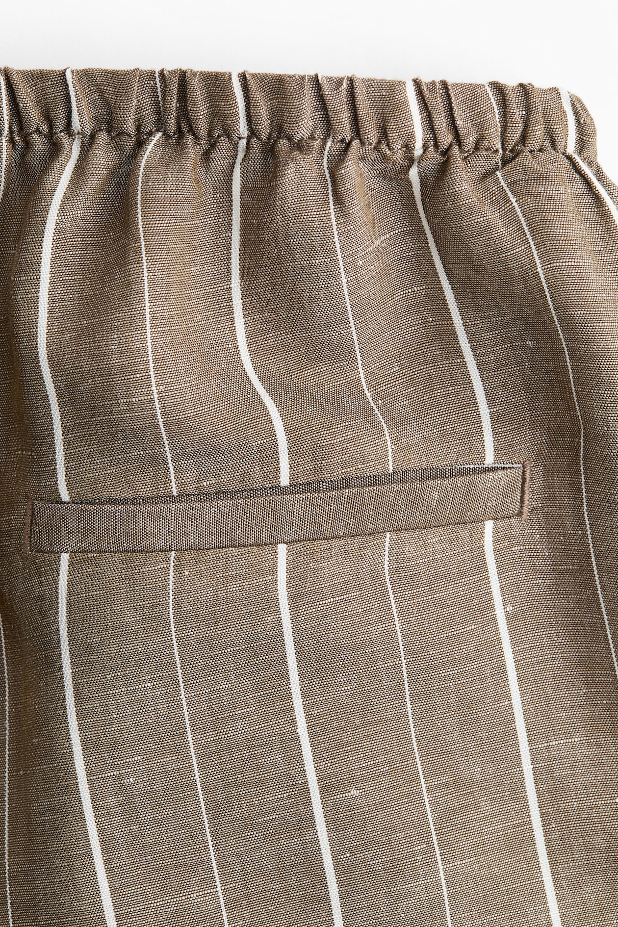 Straight-Leg Linen-Blend Pants - image 2
