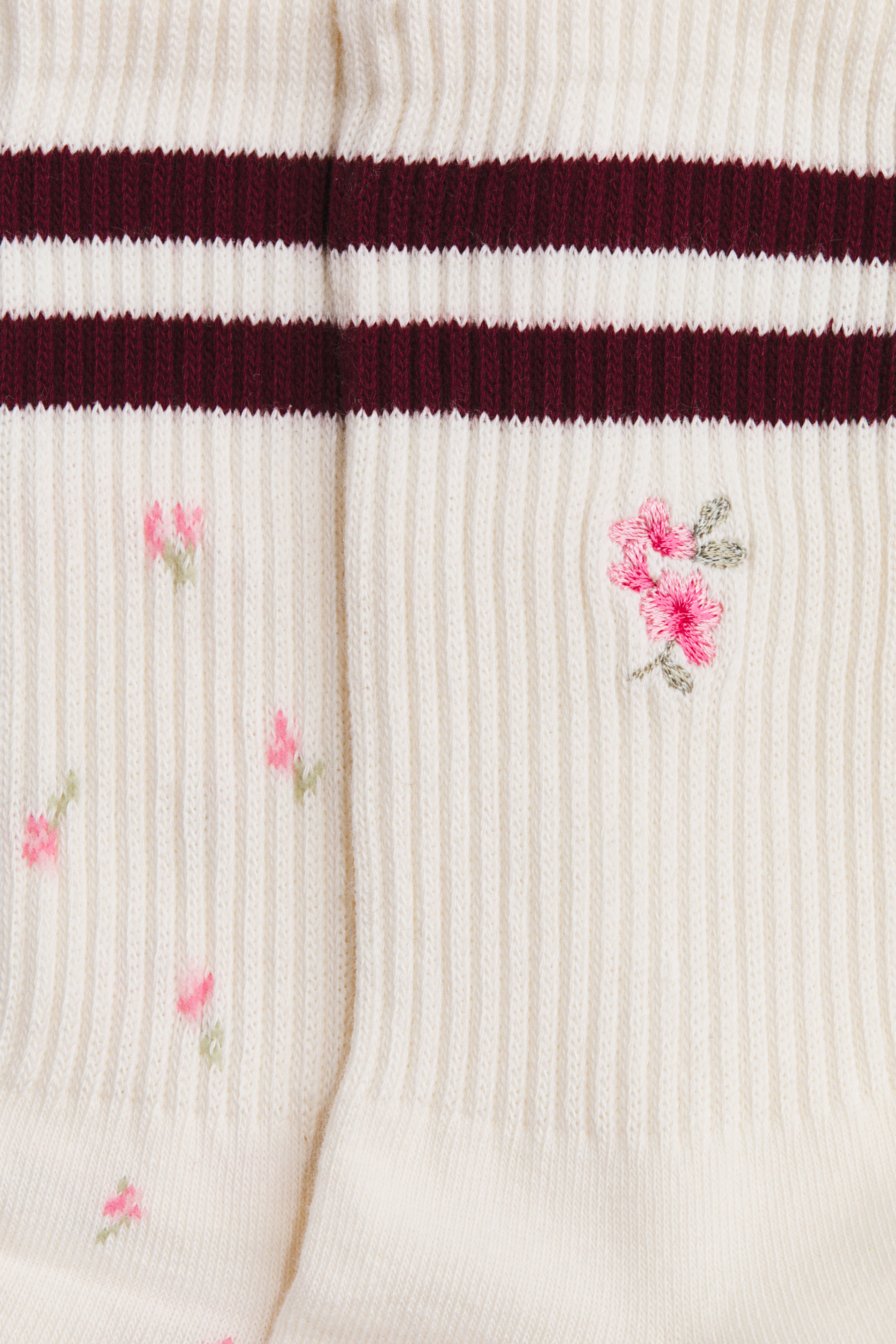Lot de 2 paires chaussettes montantes