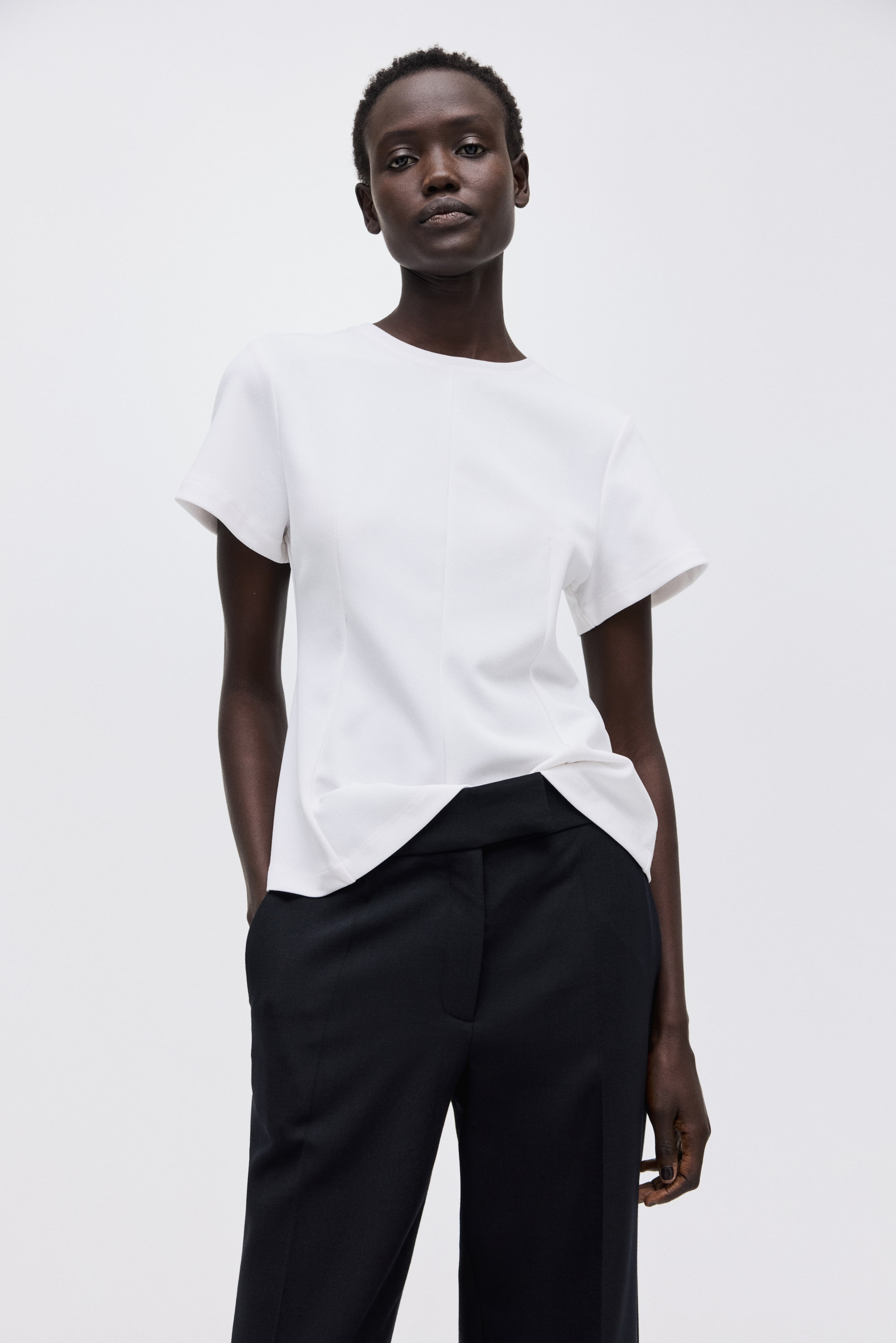 Größeres Bild ansehen: Hose aus Wollmix - Schwarz - Ladies | H&M DE 2