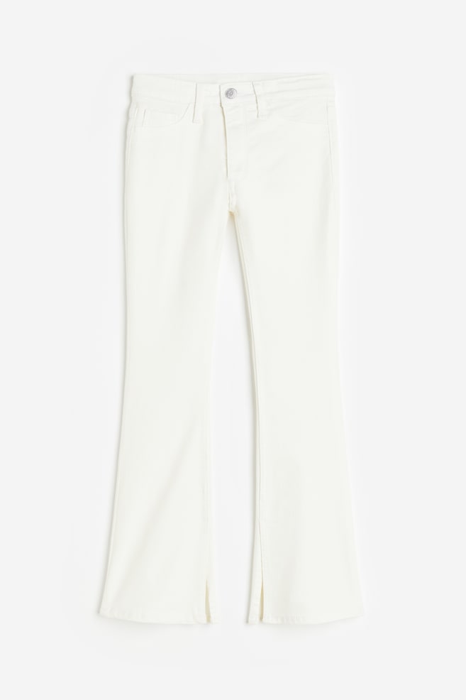 Superstretch Flare Fit Jeans - White - 1