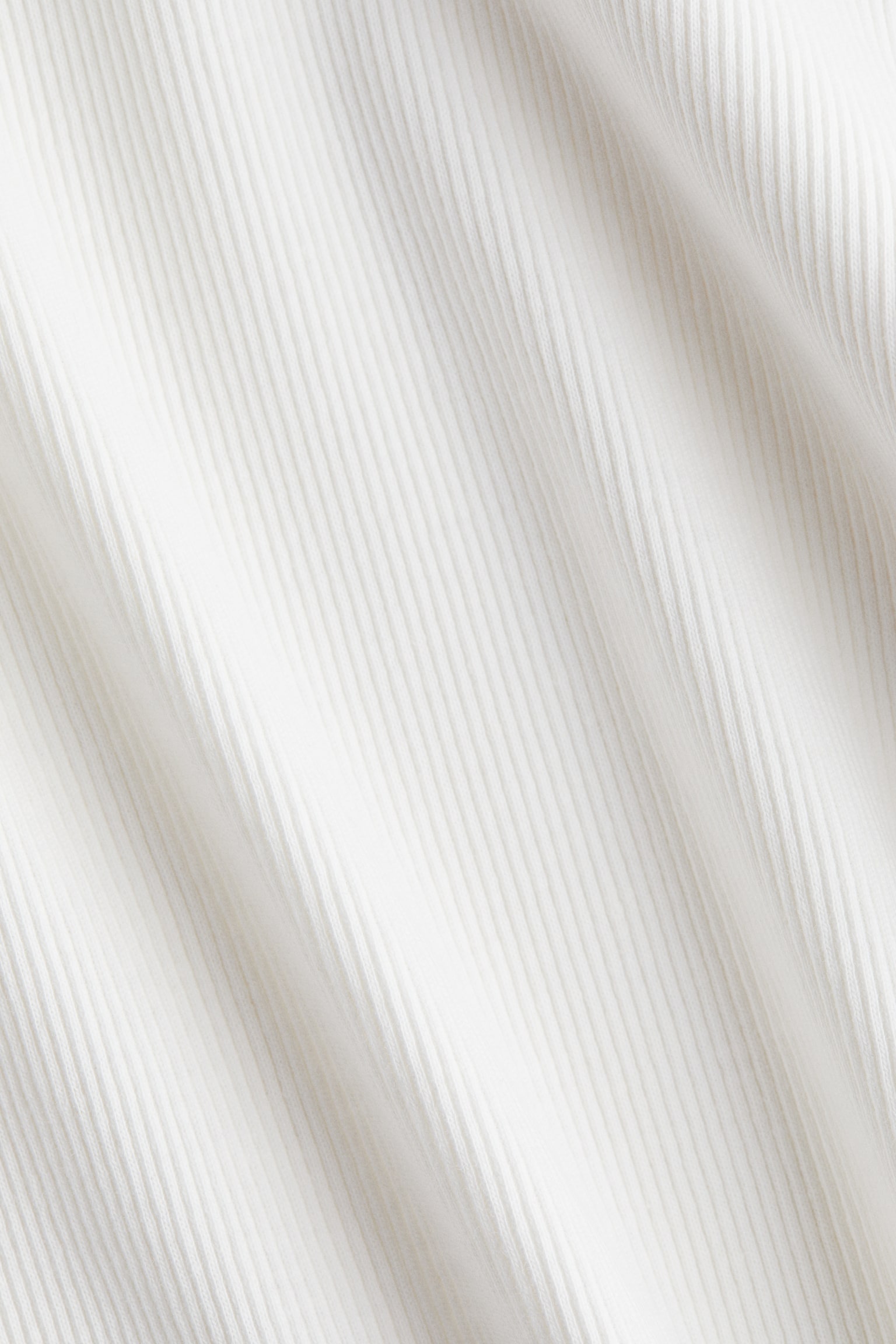 Baumwollshirt mit V-Ausschnitt - Weiß/Braun/Weiß gestreift/Dunkelblau - 3