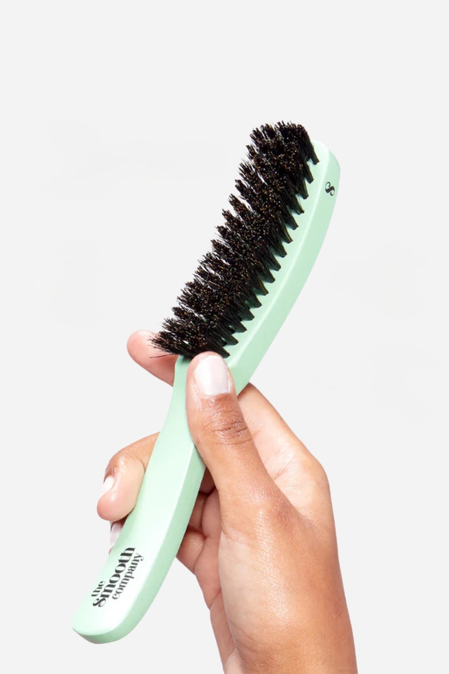 Mane Master Curved Smoothing Hair Brush - Böjd Vildsvinsborste - 4