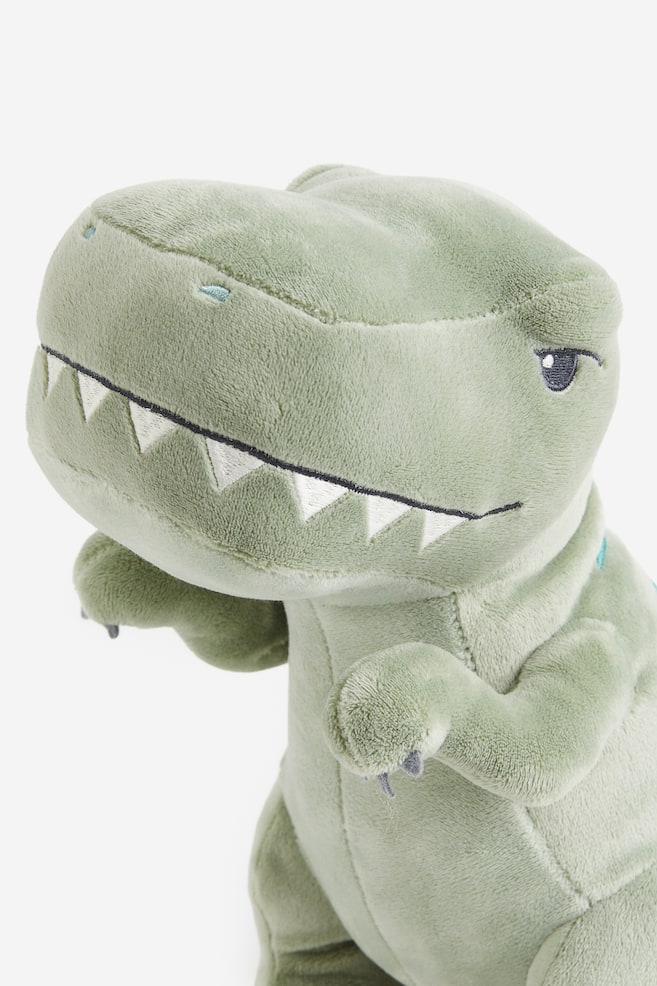 Dinosaur soft toy - Green/Tyrannosaurus rex/Blue/Brontosaurus - 3