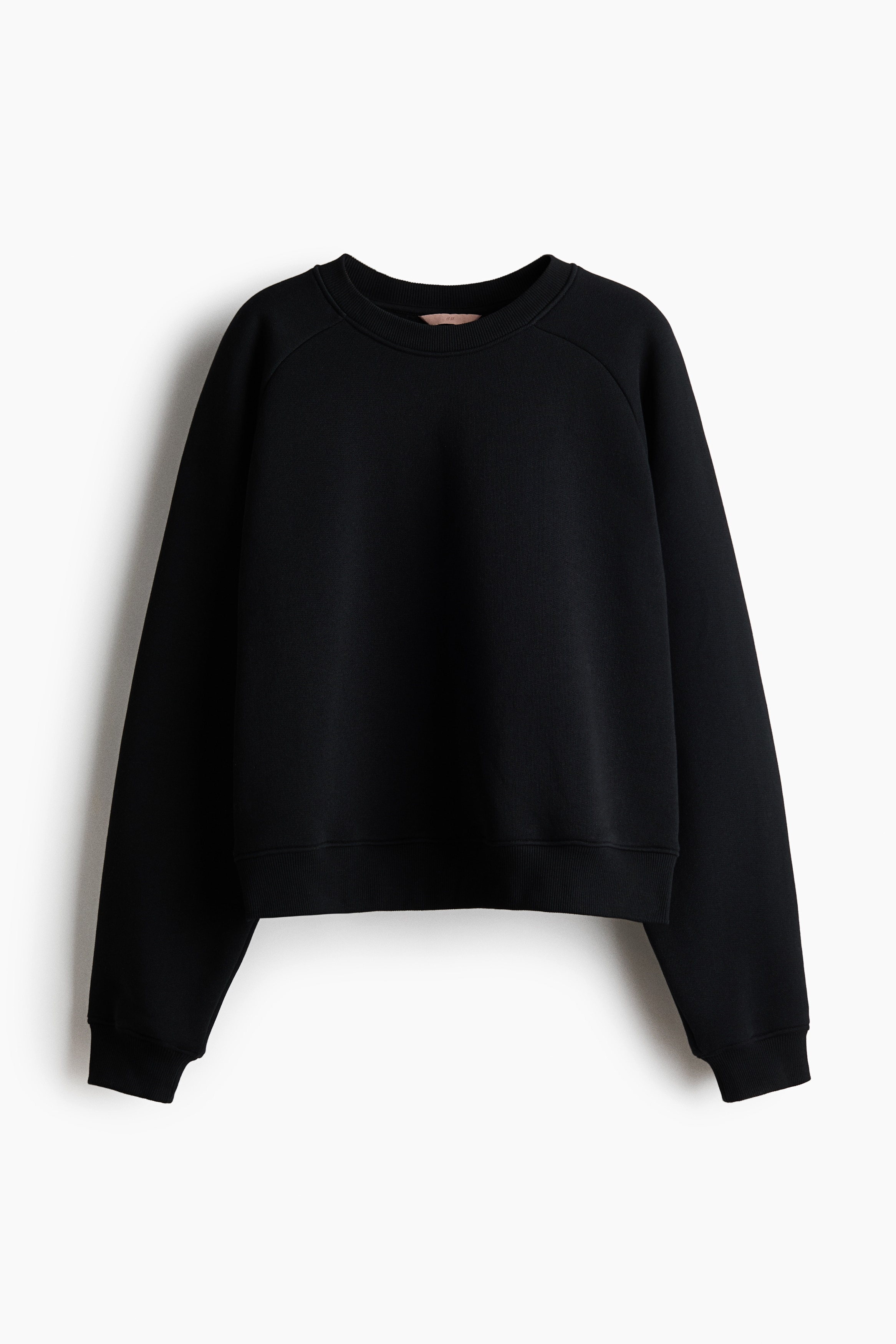 Felpa in cotone - Nero