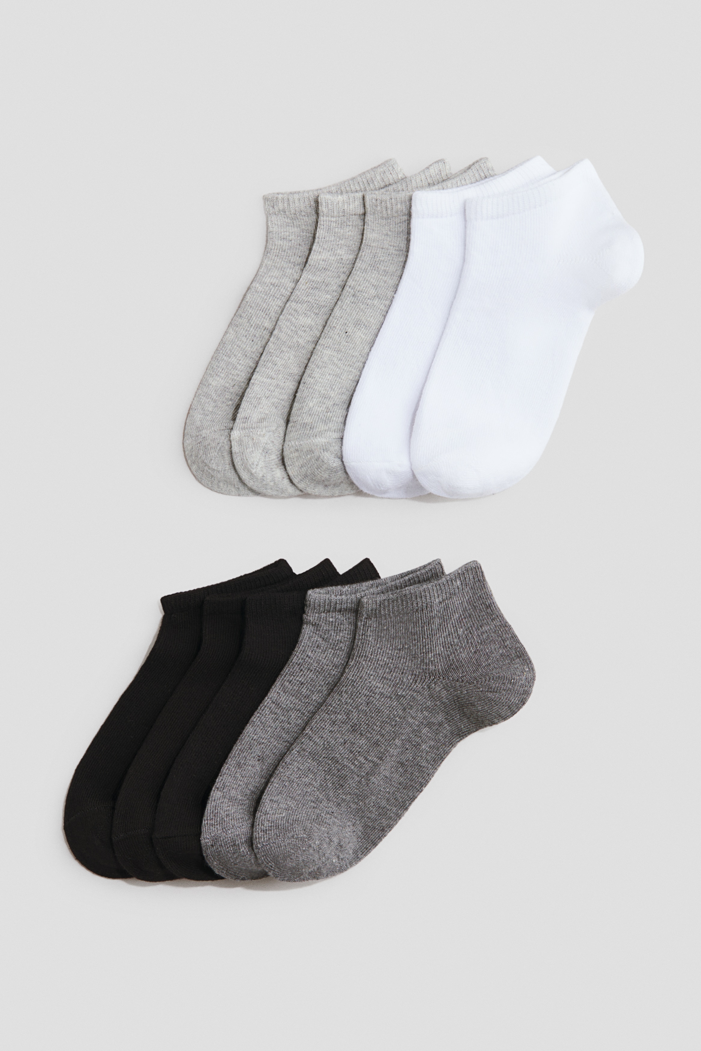 10 пар носков без ножек.