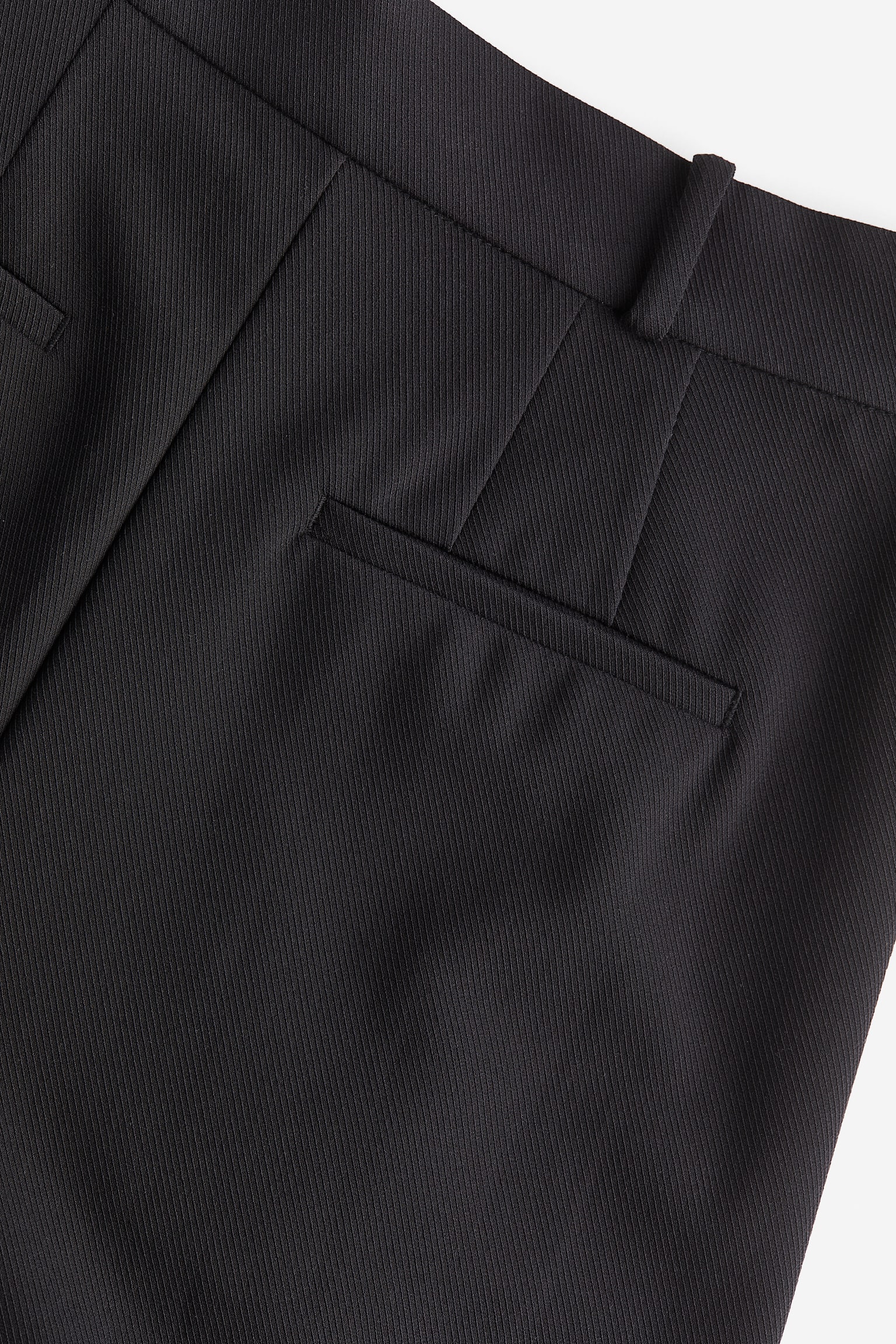 Tailored jersey trousers - Black - 2