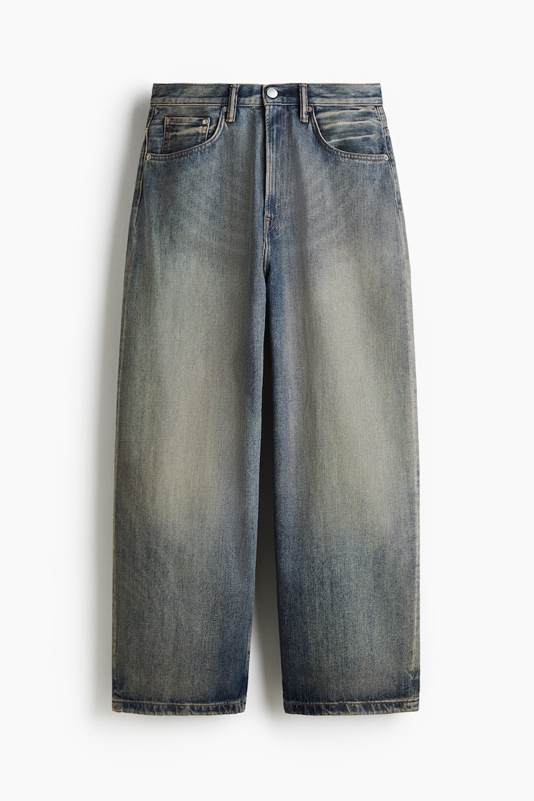 スーパーバギーデニム - デニムグレー - Men | H&M JP