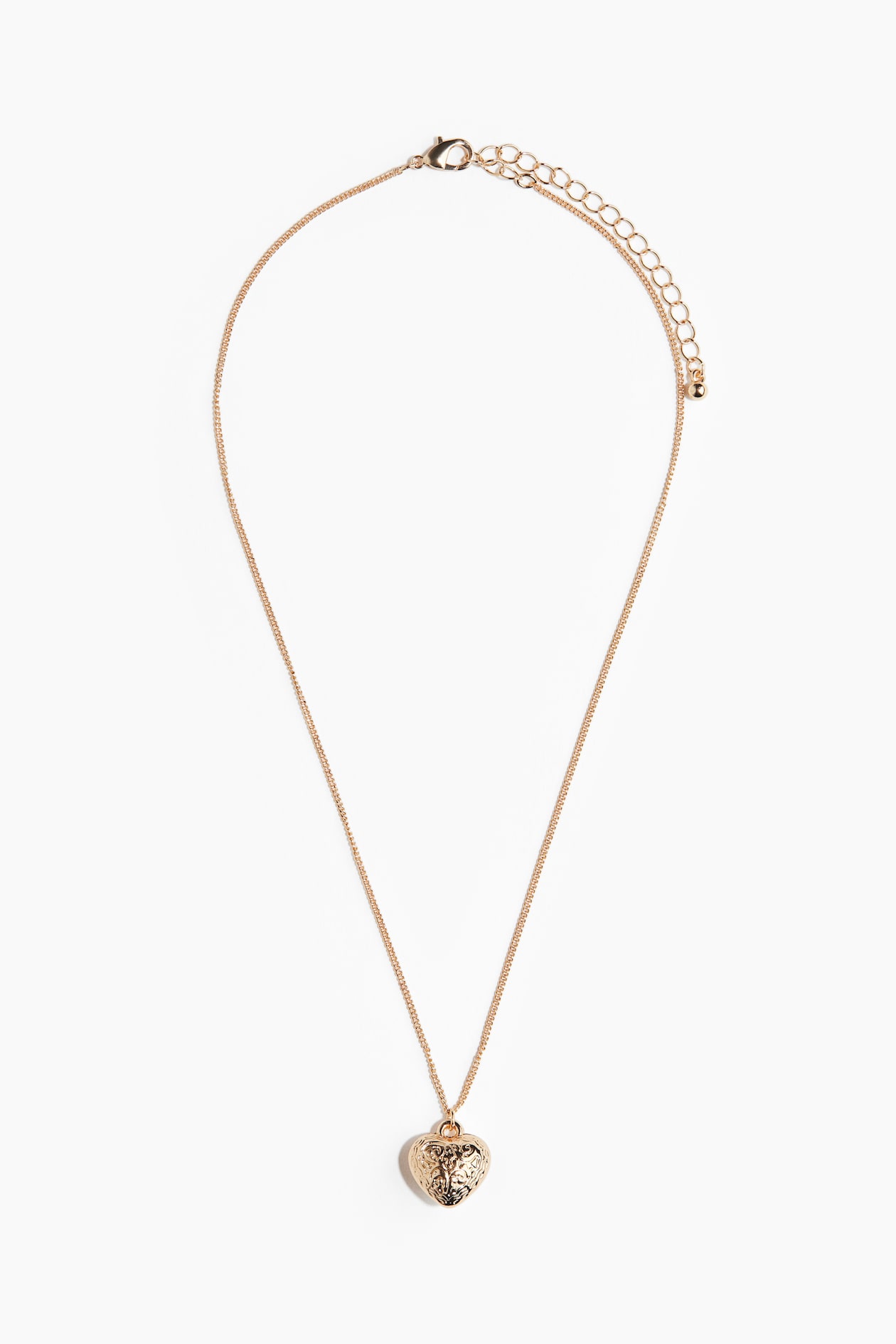 Heart-pendant necklace Gold-coloured Ladies H&M IN