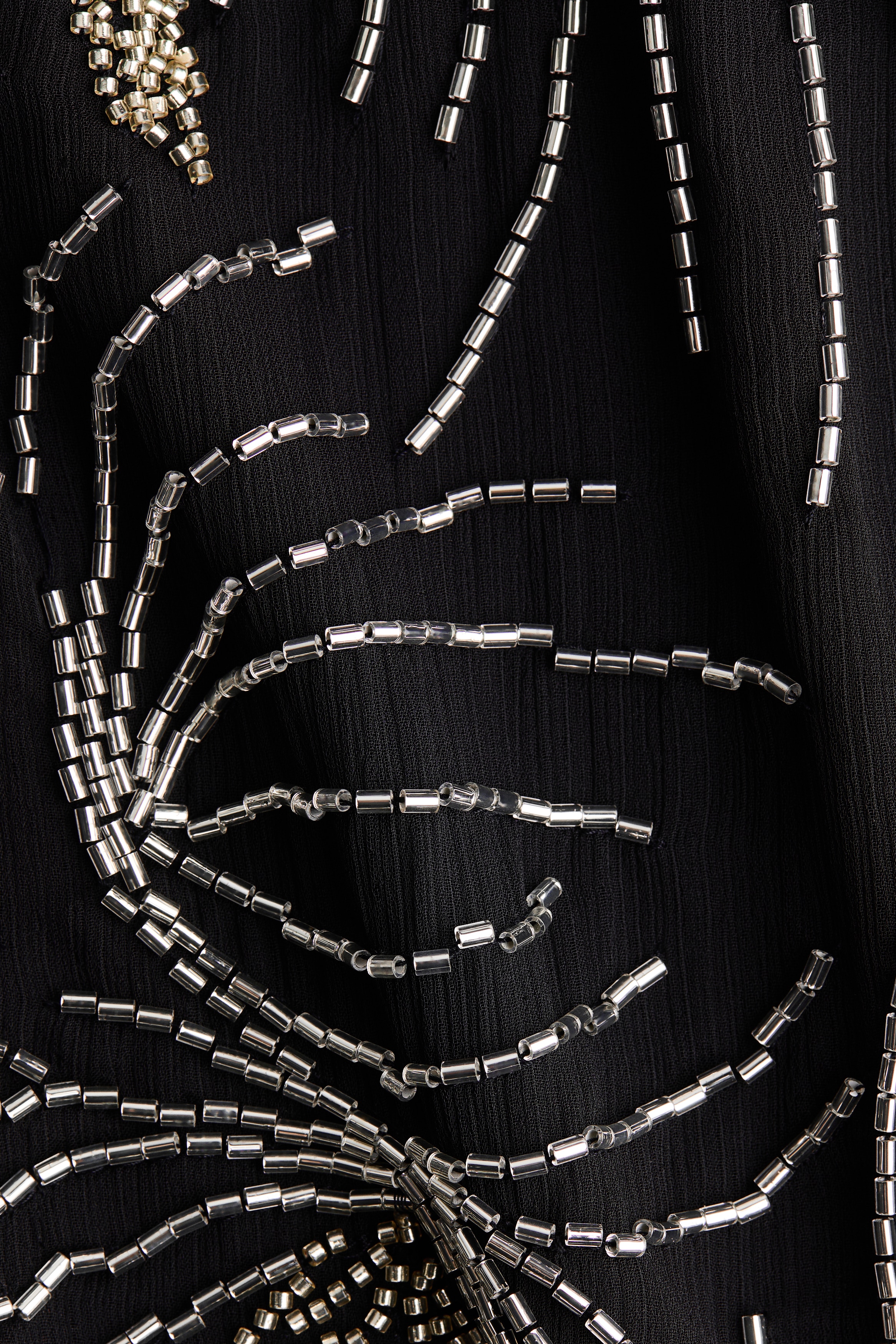 Embellished halterneck dress
