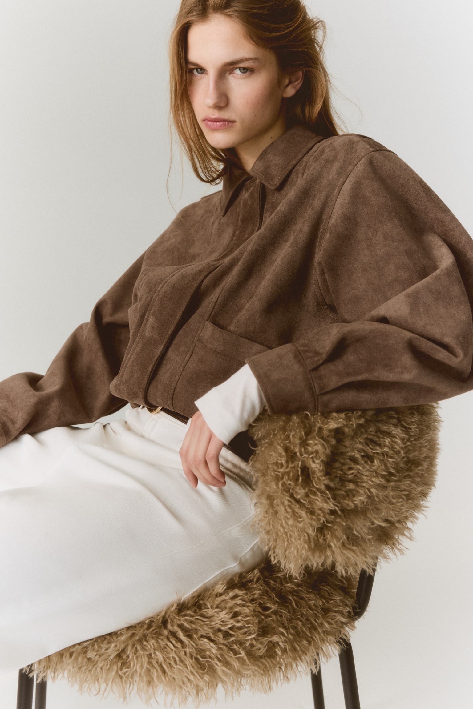 Short jacket - Brown - 2