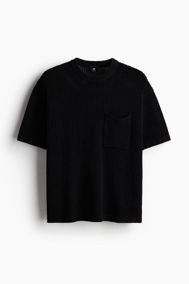 MEER. HEM SHIRRING 役だち TEE(BLK)