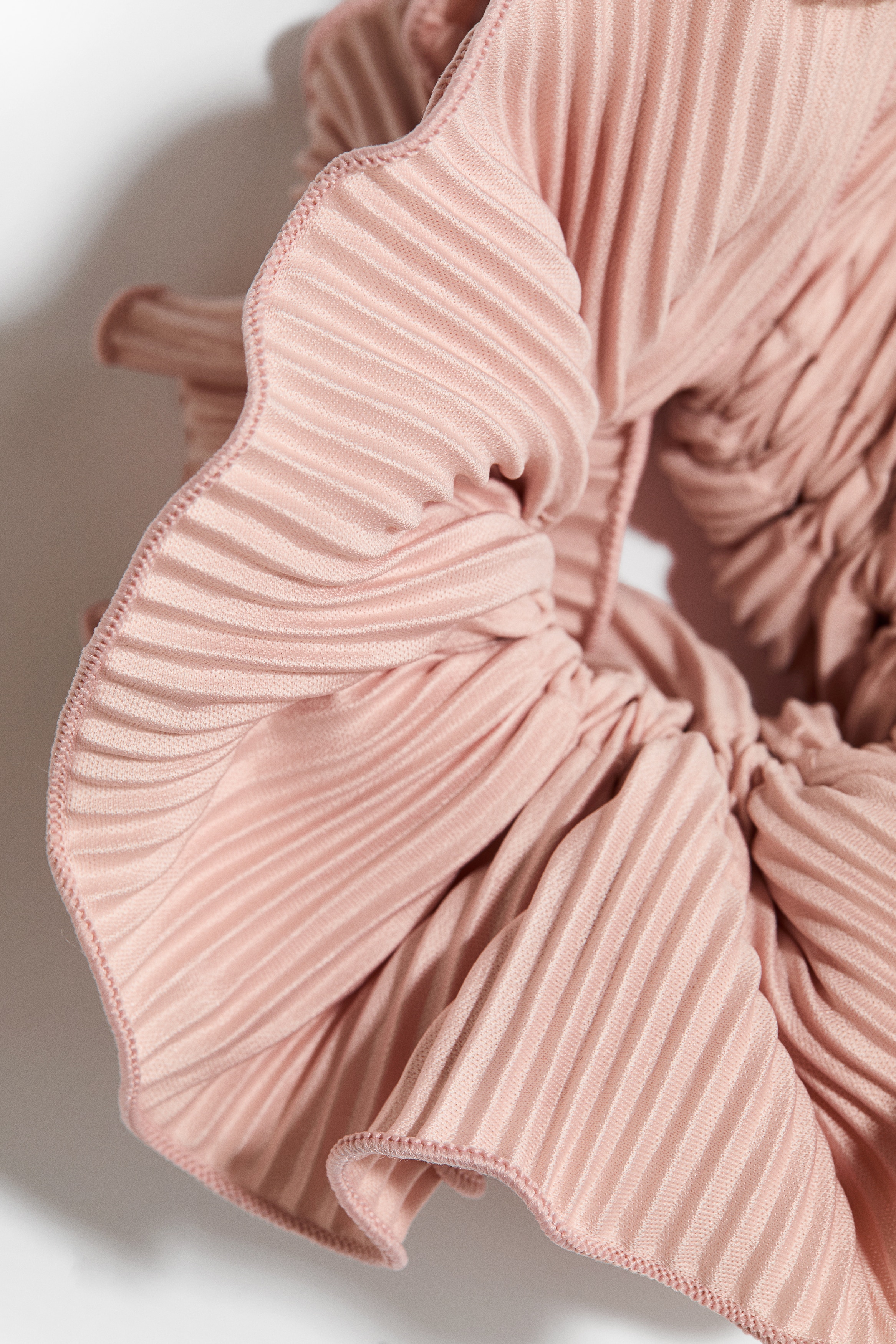 Plissé scrunchie