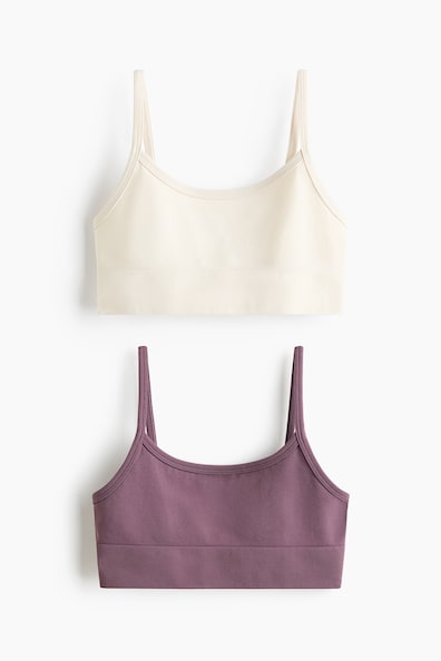 シームレススポーツトップス 2枚セット DryMove™