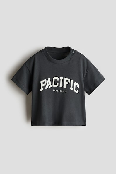 プリント コットンTシャツ