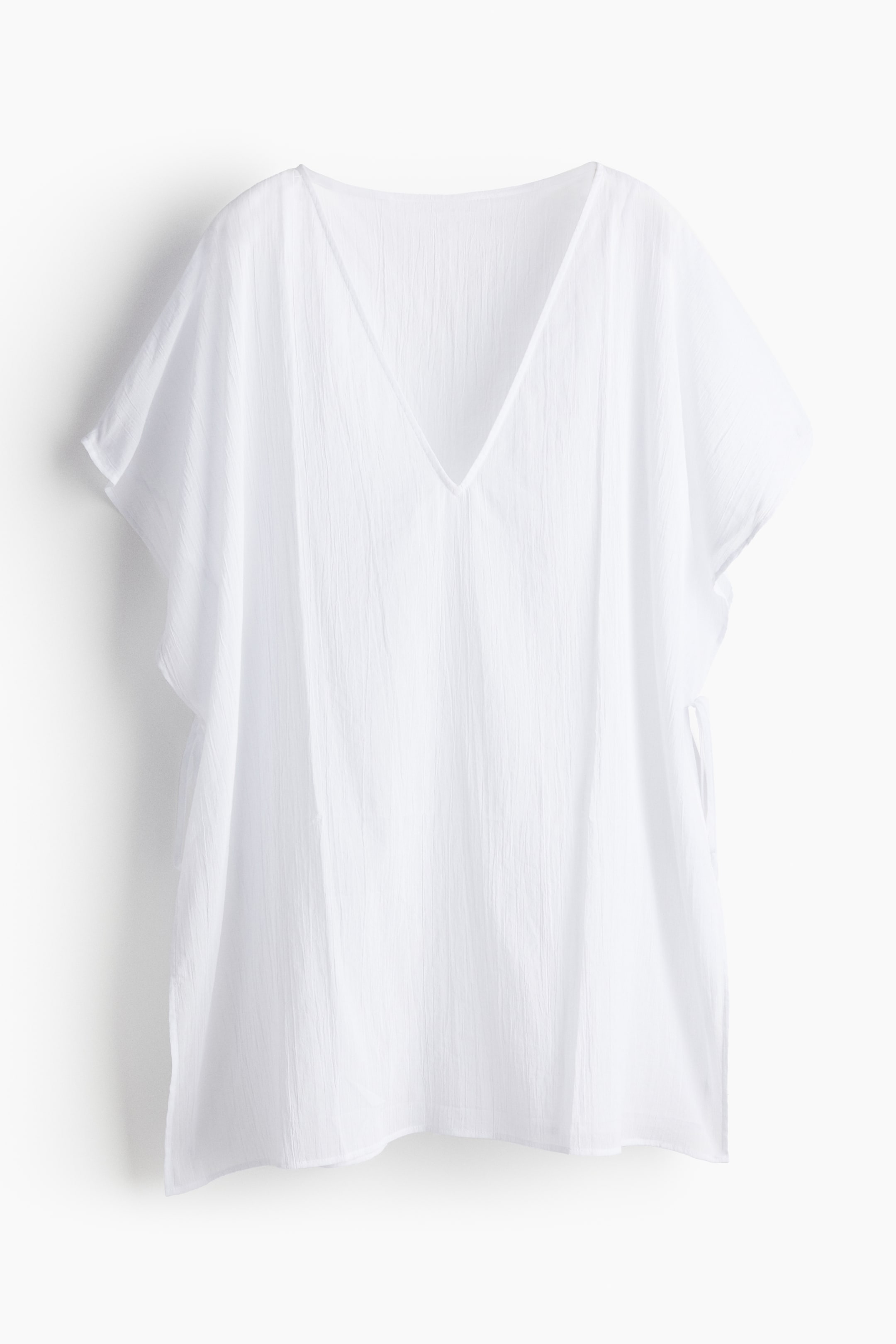 Oversized Beach Kaftan - White - Ladies | H&M US