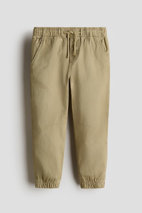 Детские брюки H&M Cotton Twill Joggers