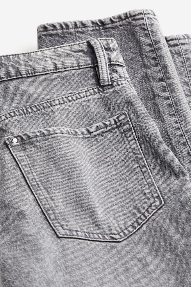 Slim Straight High Jeans - Grau/Blasses Denimblau/Helles Denimblau/Schwarz/Denimblau/Beige - 4