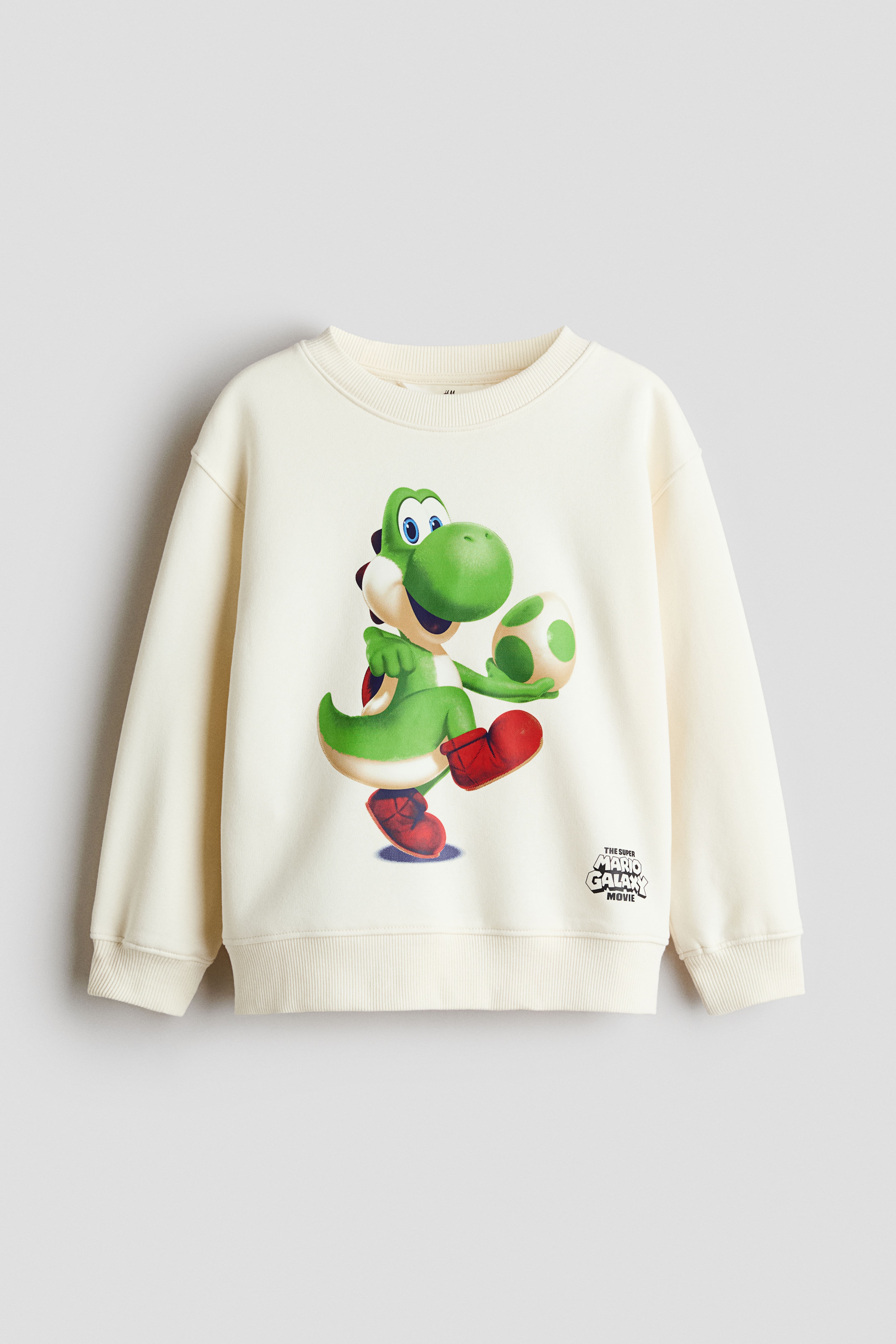 Sweatshirt with Printed Motif