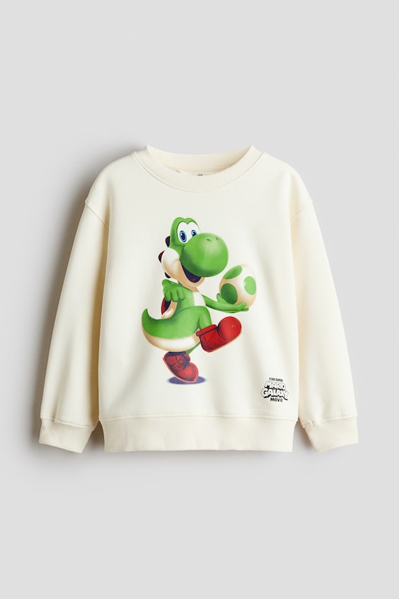 Детские худи H&M Sweatshirt with Printed Motif