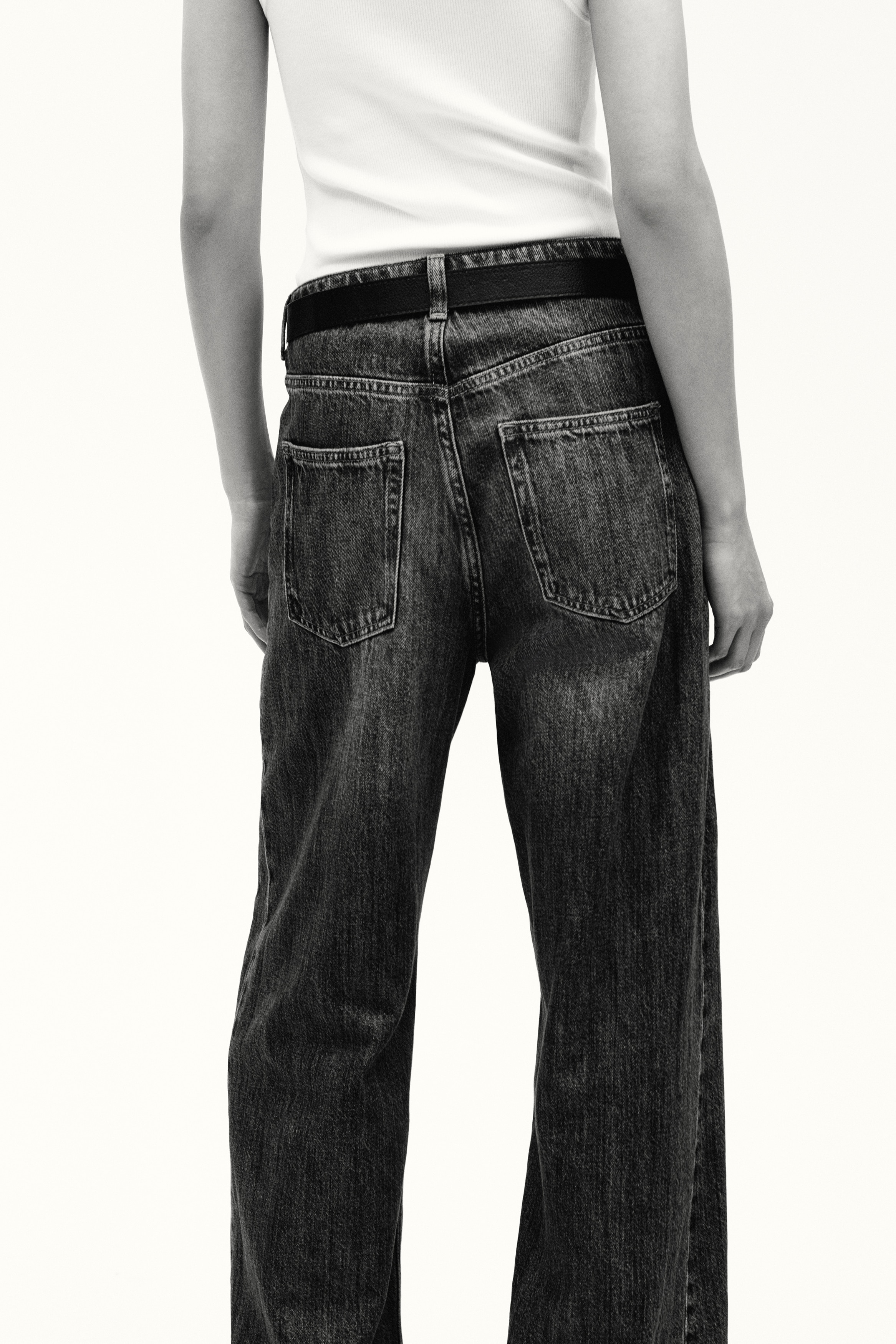 Wide High Jeans