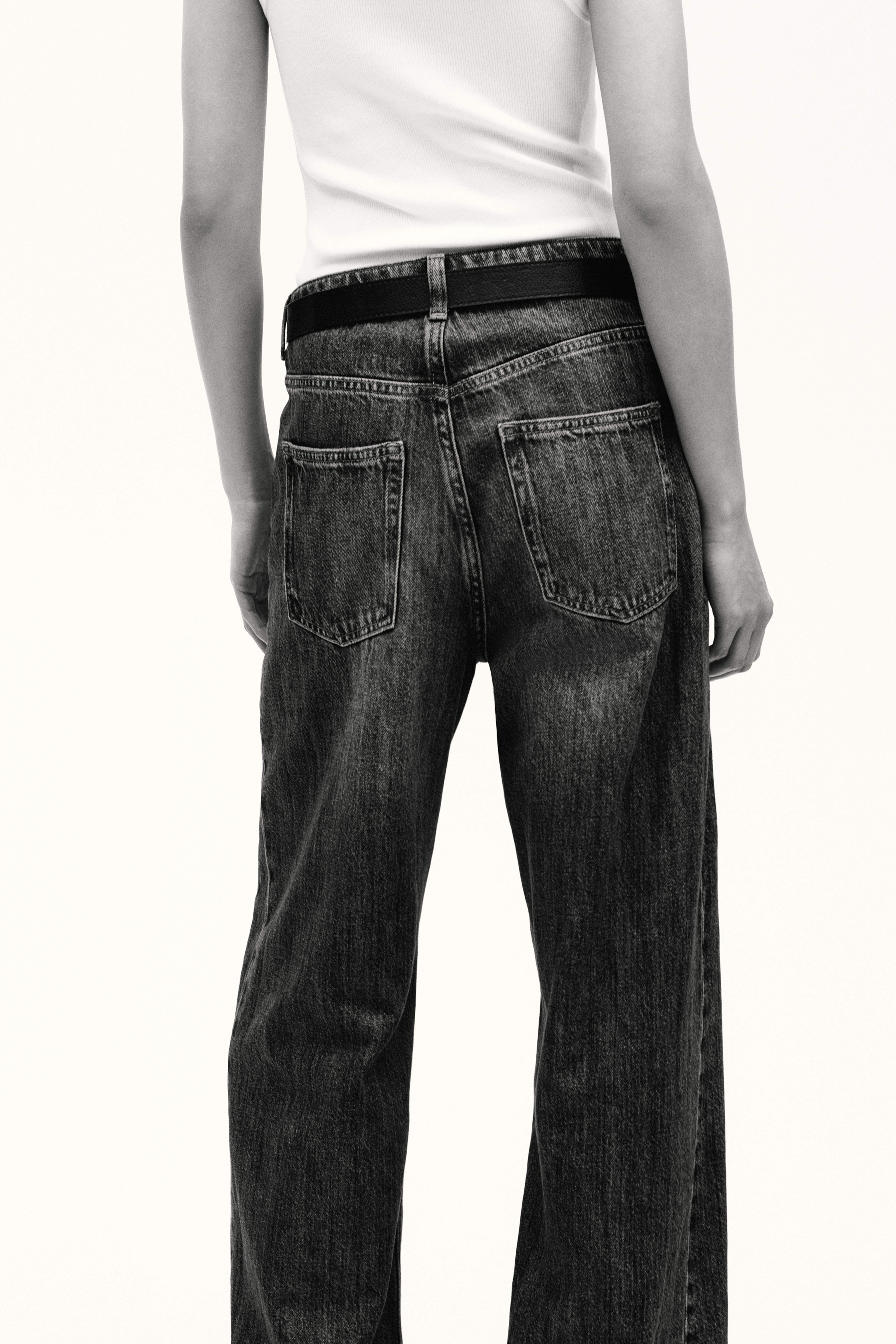Wide High Jeans
