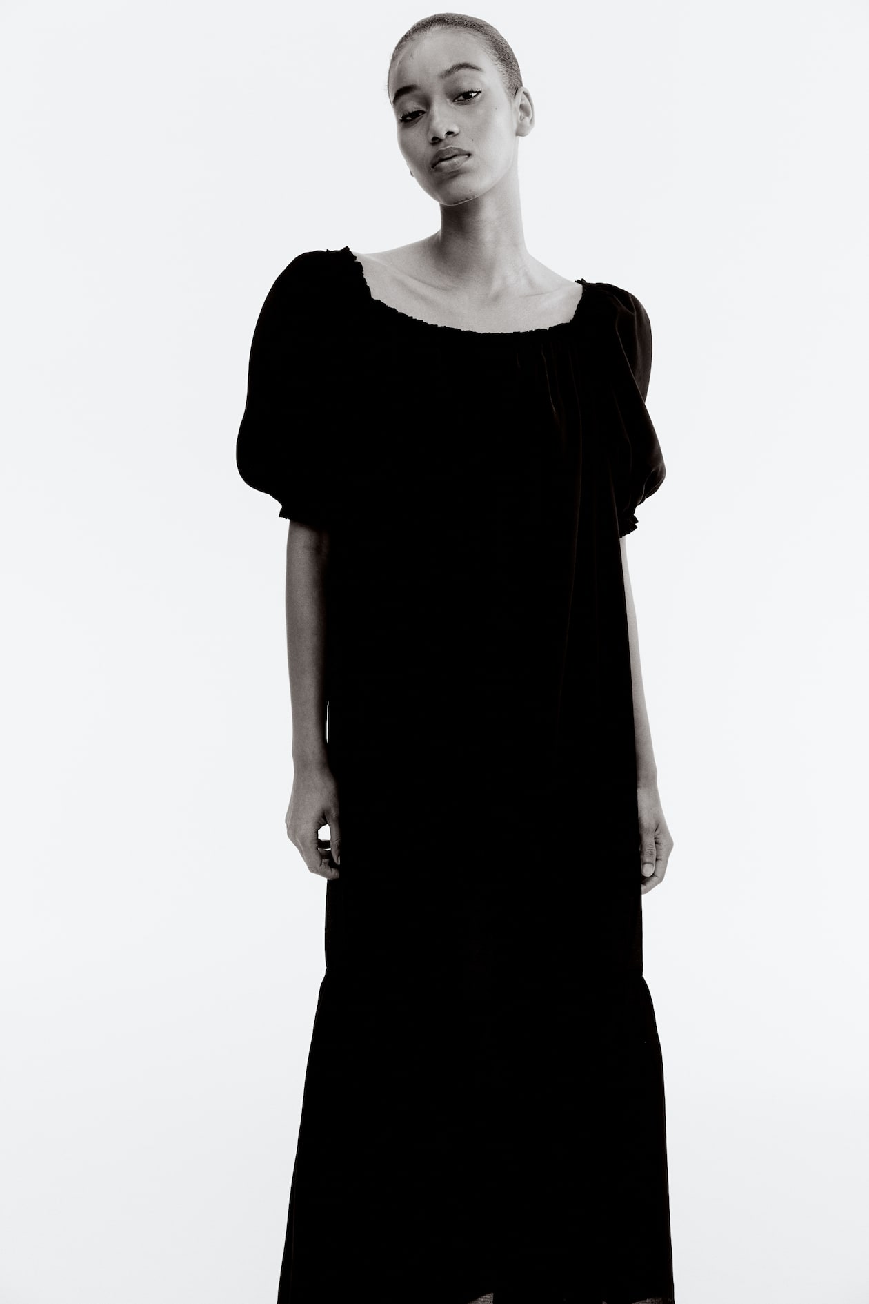 Square-Neck Maxi Dress - image 2